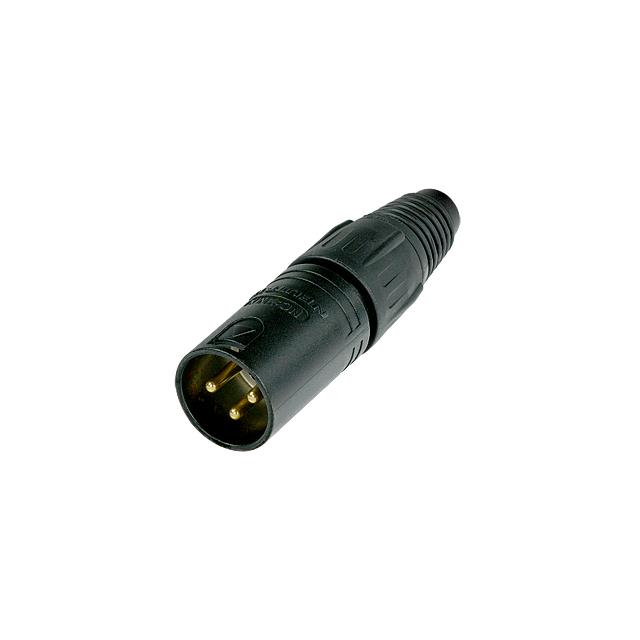 Neutrik NC3MX-B electronic component product image
