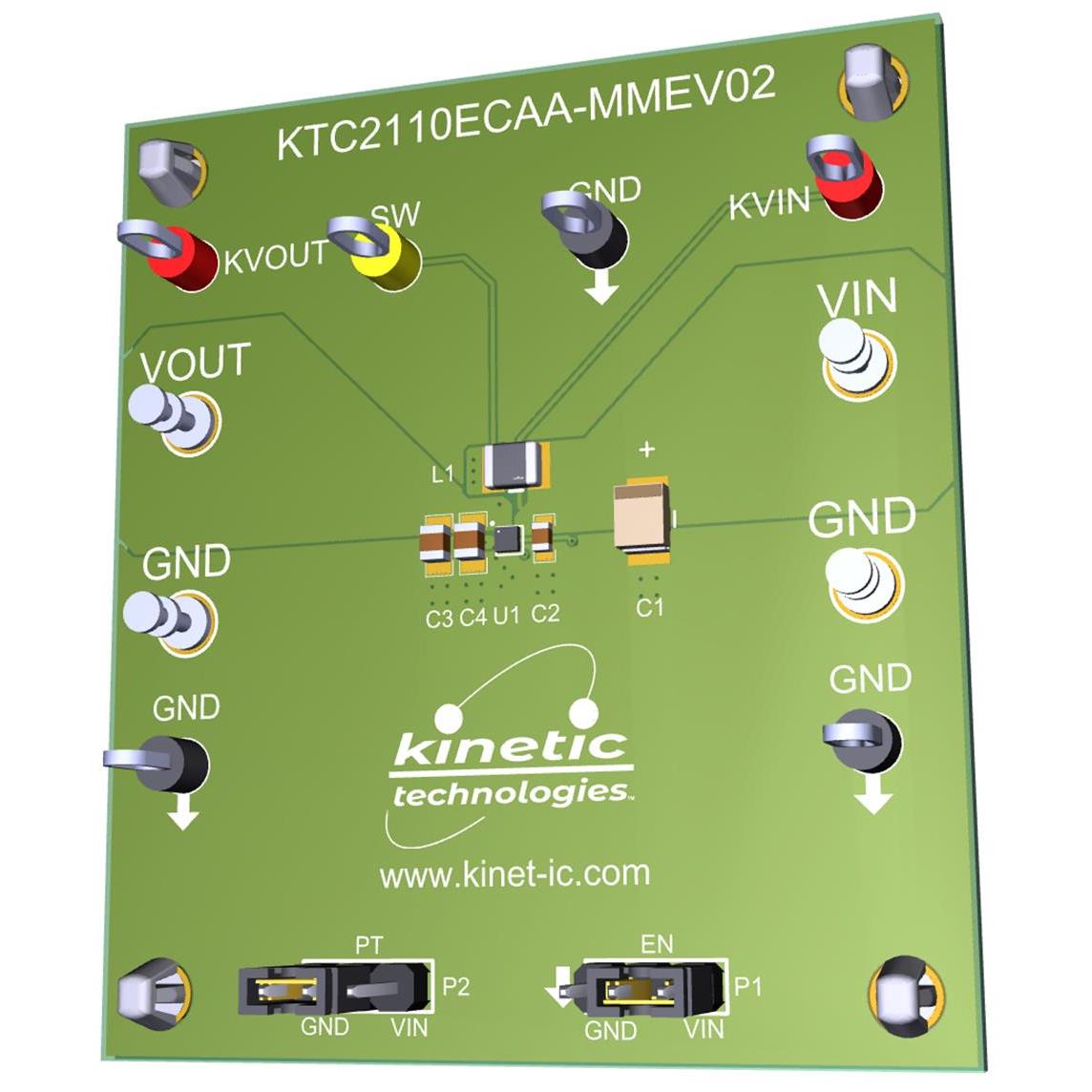 Kinetic Technologies KTC2110ECAA-MMEV02 electronic component product image