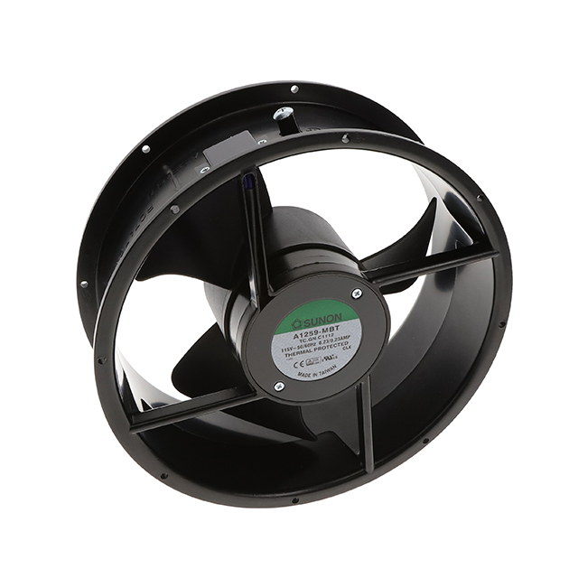 Sunon Fans A1259-MBT.TC.GN electronic component product image