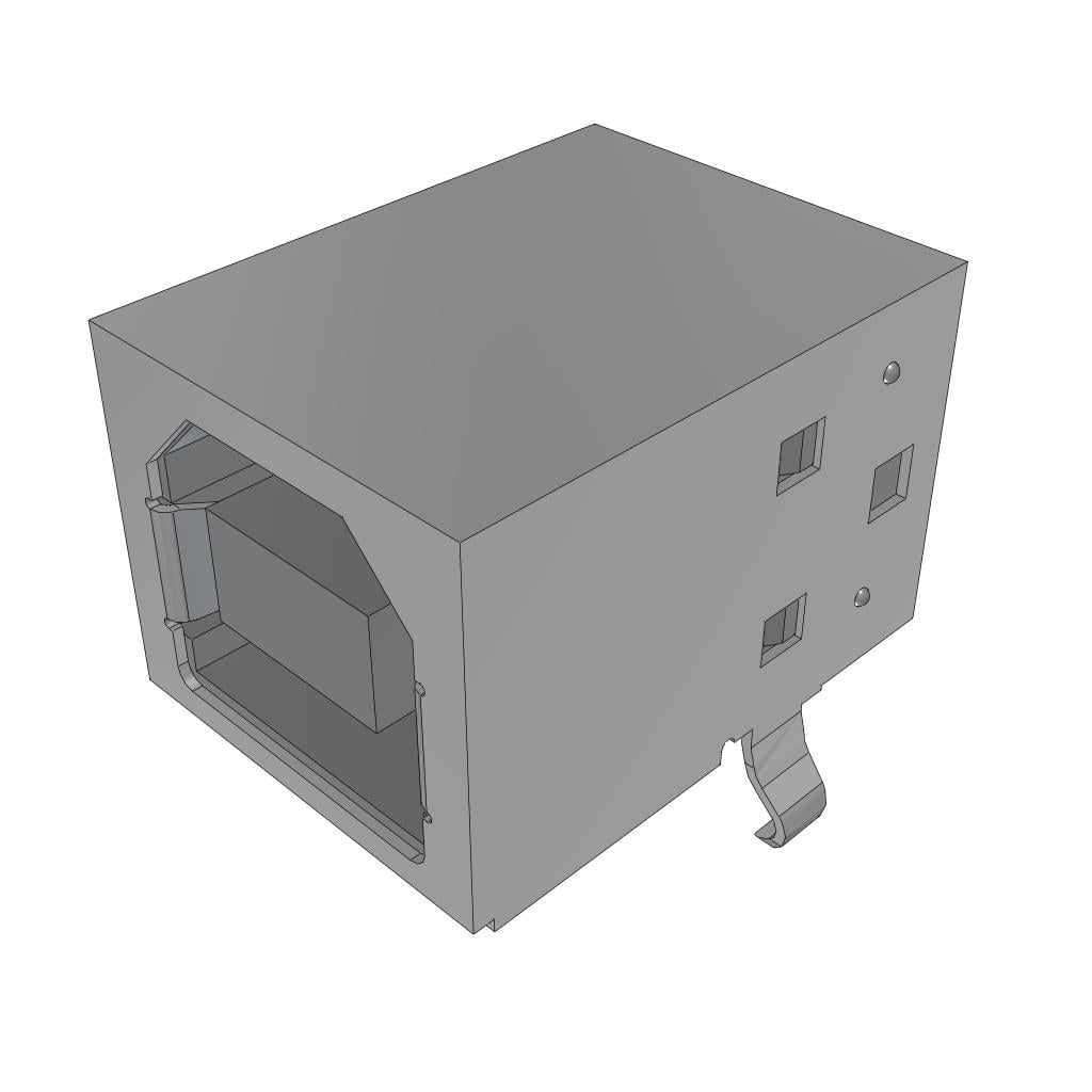 Samtec Inc. USB-B-S-F-B-TH-R electronic component product image