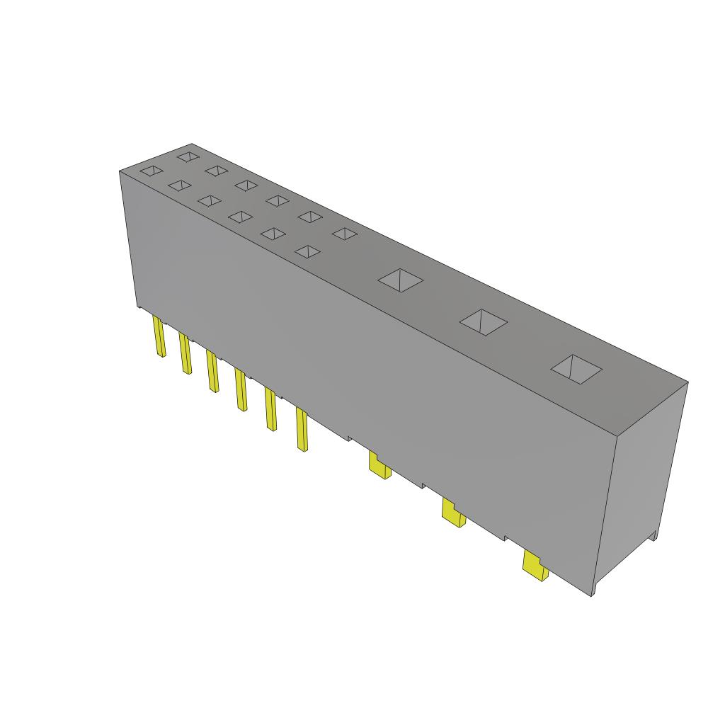 Samtec Inc. HPFC-106-01-L-D-03 electronic component product image