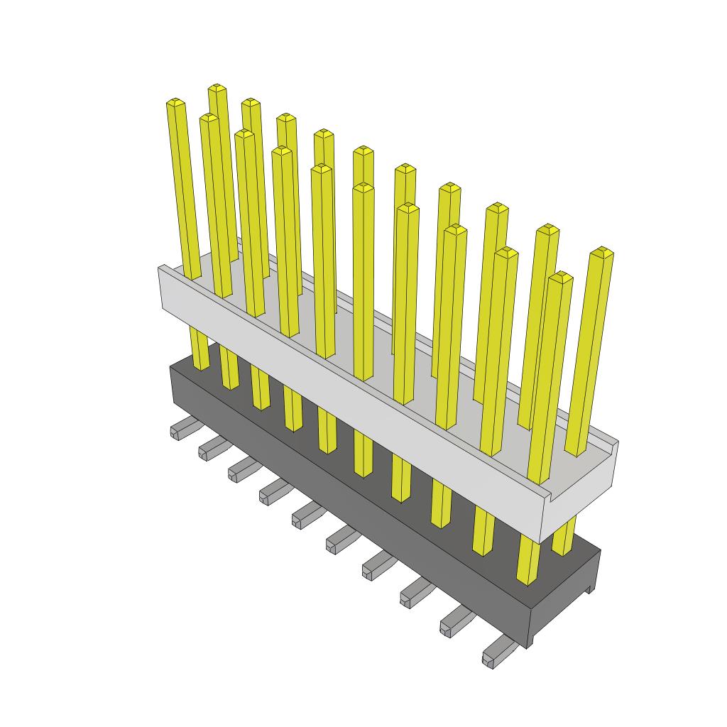 Samtec Inc. HW-10-10-F-D-400-SM-A electronic component product image