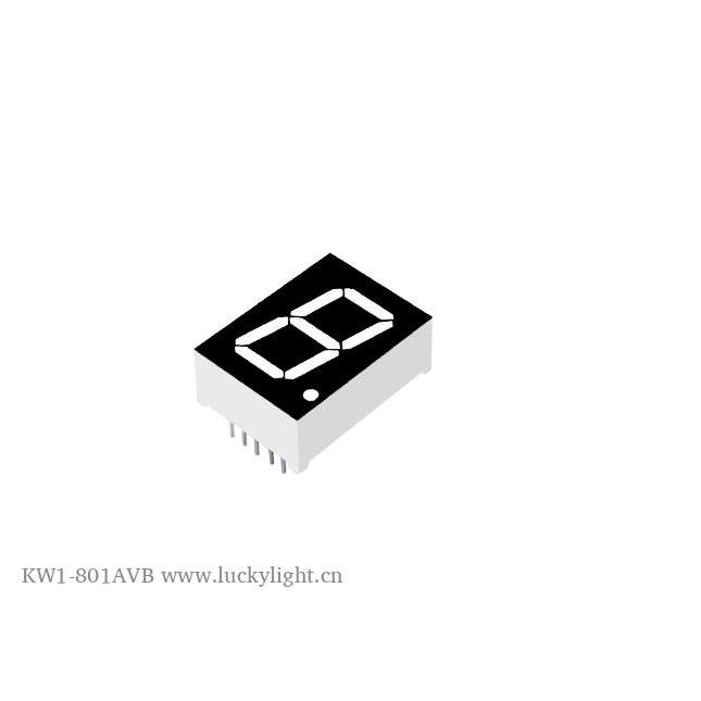 Luckylight KW1-801AVB electronic component product image