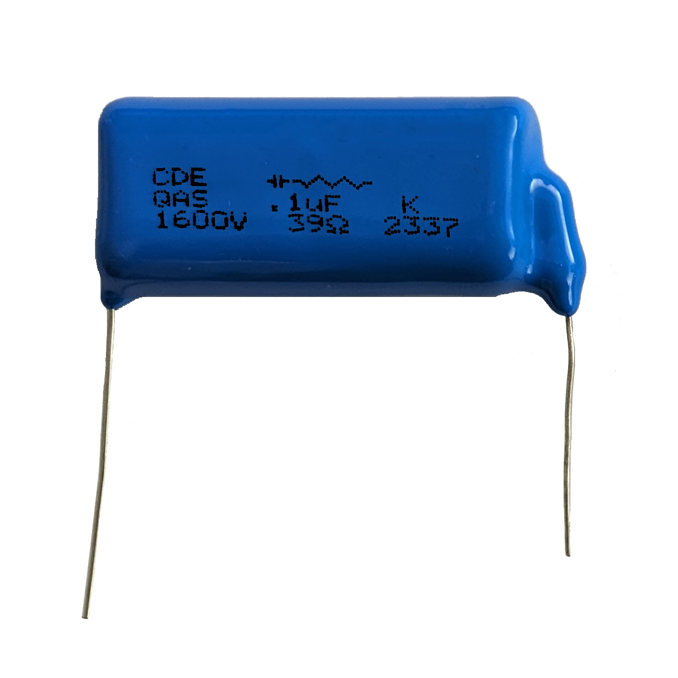 Cornell Dubilier Knowles QAS104K600D047 electronic component product image