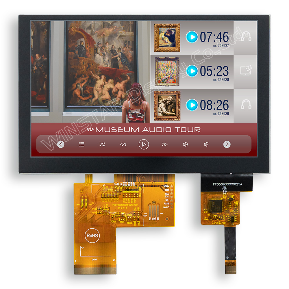 Winstar Display WF50FSWAGDNG0-002 electronic component product image