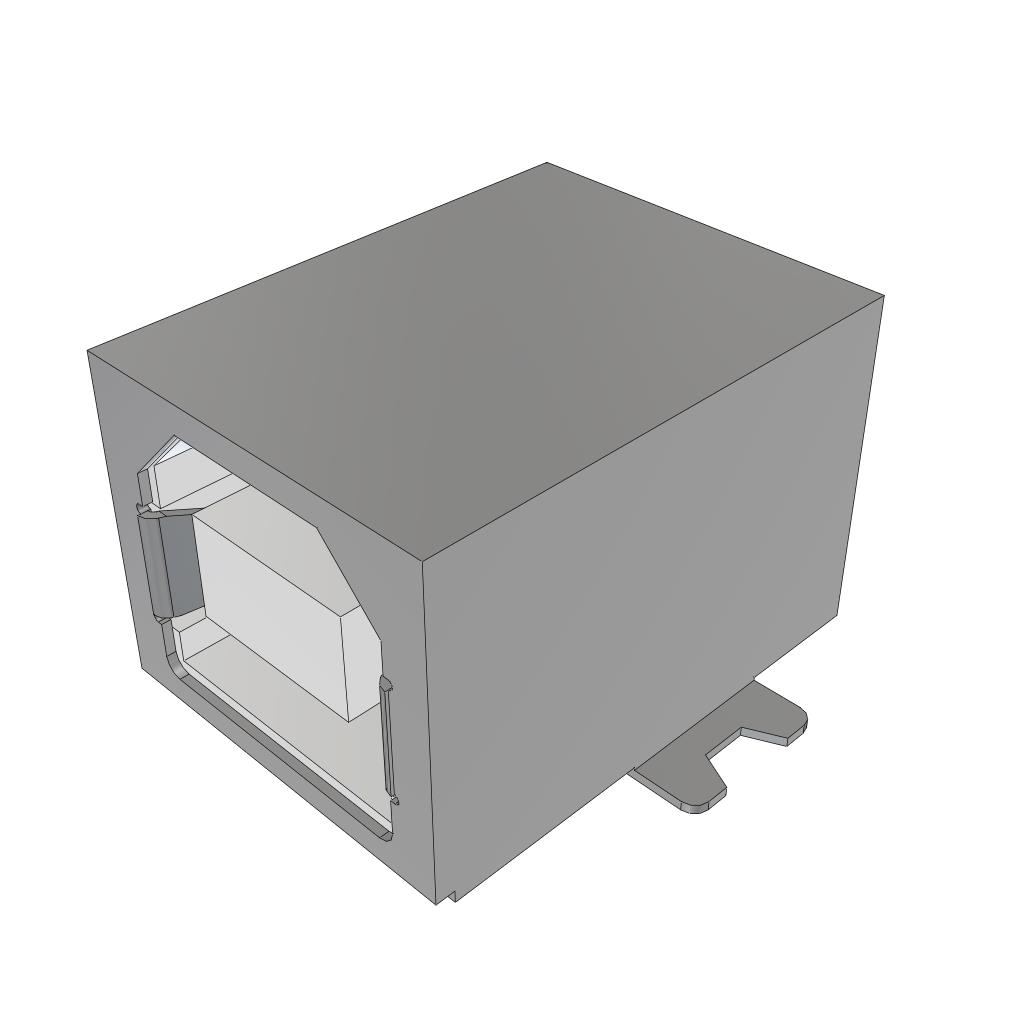 Samtec Inc. USB-B-S-F-W-SM electronic component product image