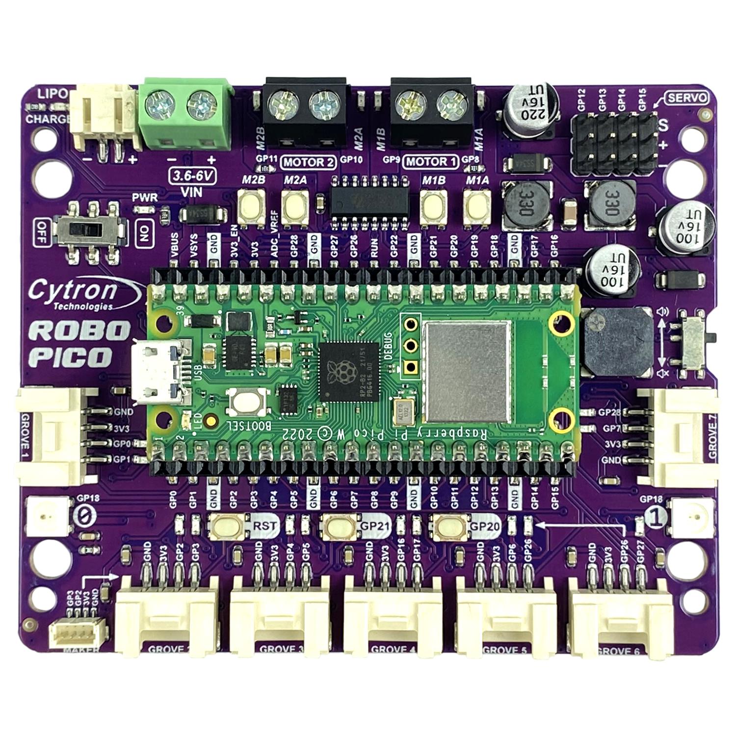 Cytron Technologies Sdn Bhd ROBO-PICO electronic component product image
