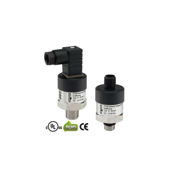 NOSHOK, Inc. PT20-100PSIG-1-1-2-8 electronic component product image