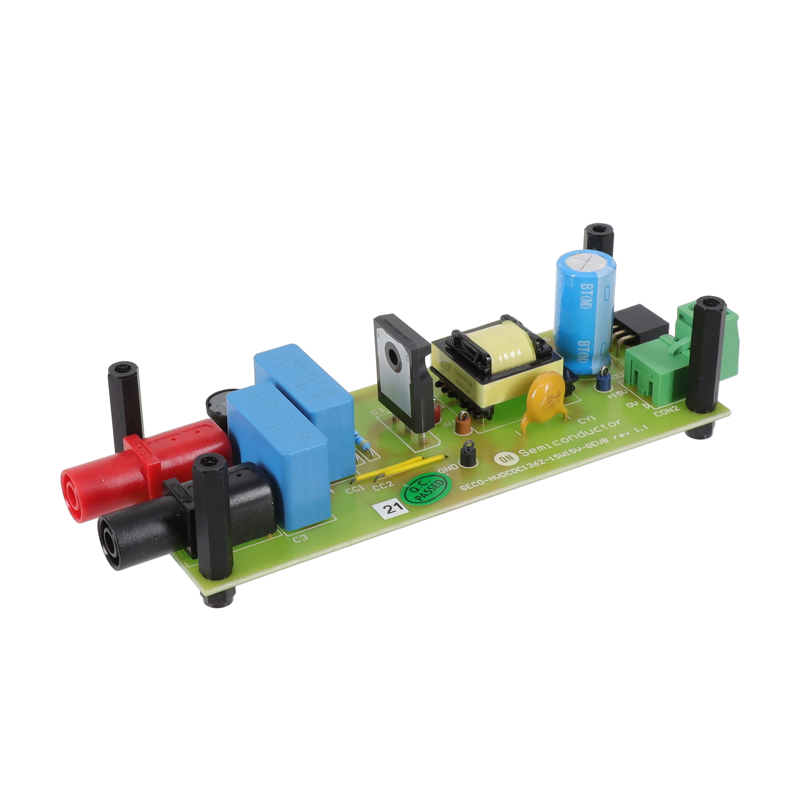 onsemi SECO-HVDCDC1362-15W15V-GEVB electronic component product image