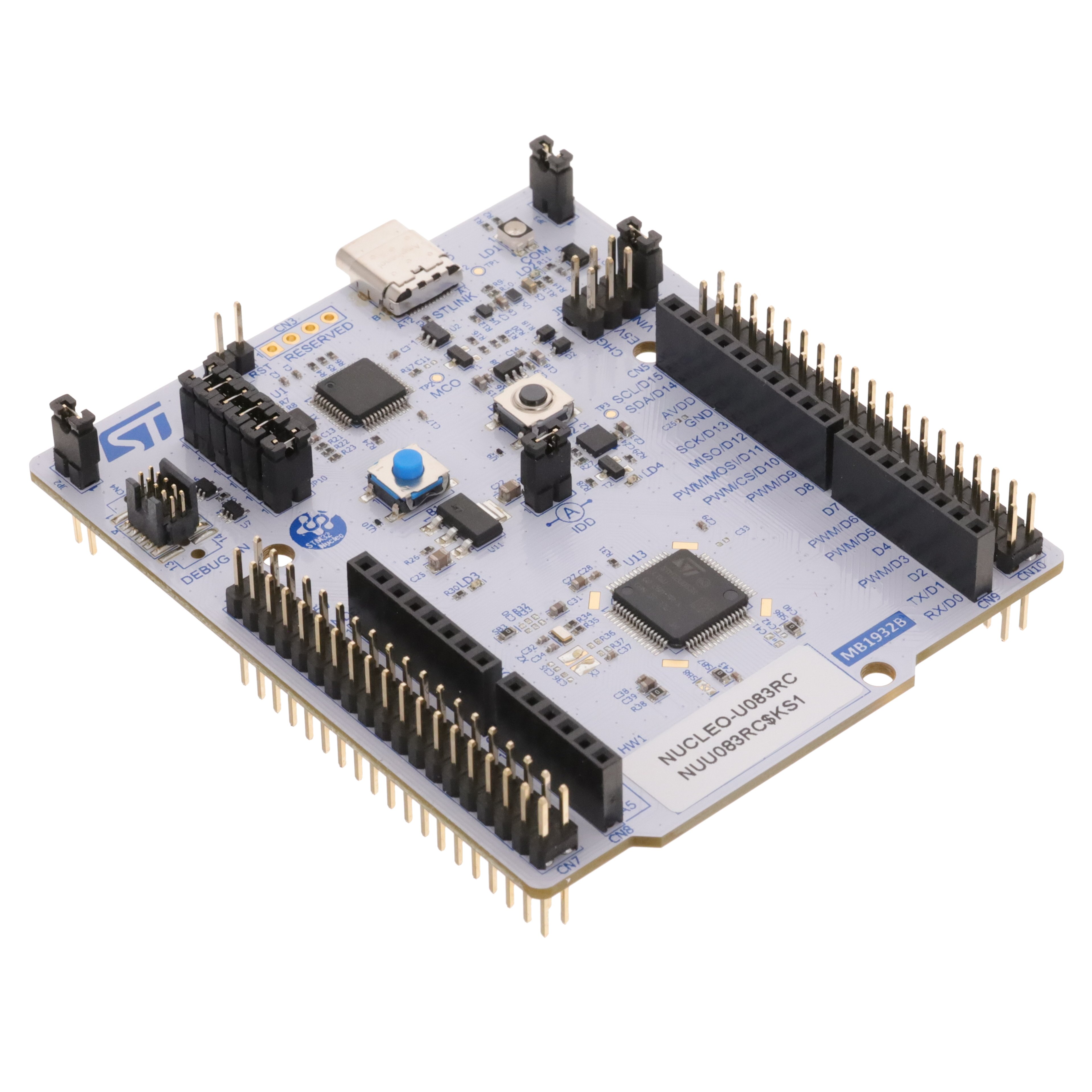 STMicroelectronics NUCLEO-U083RC electronic component product image