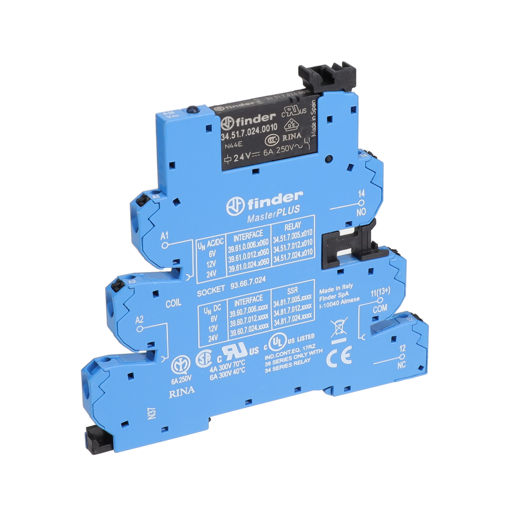Finder Relays, Inc. 39.61.0.024.0060 electronic component product image