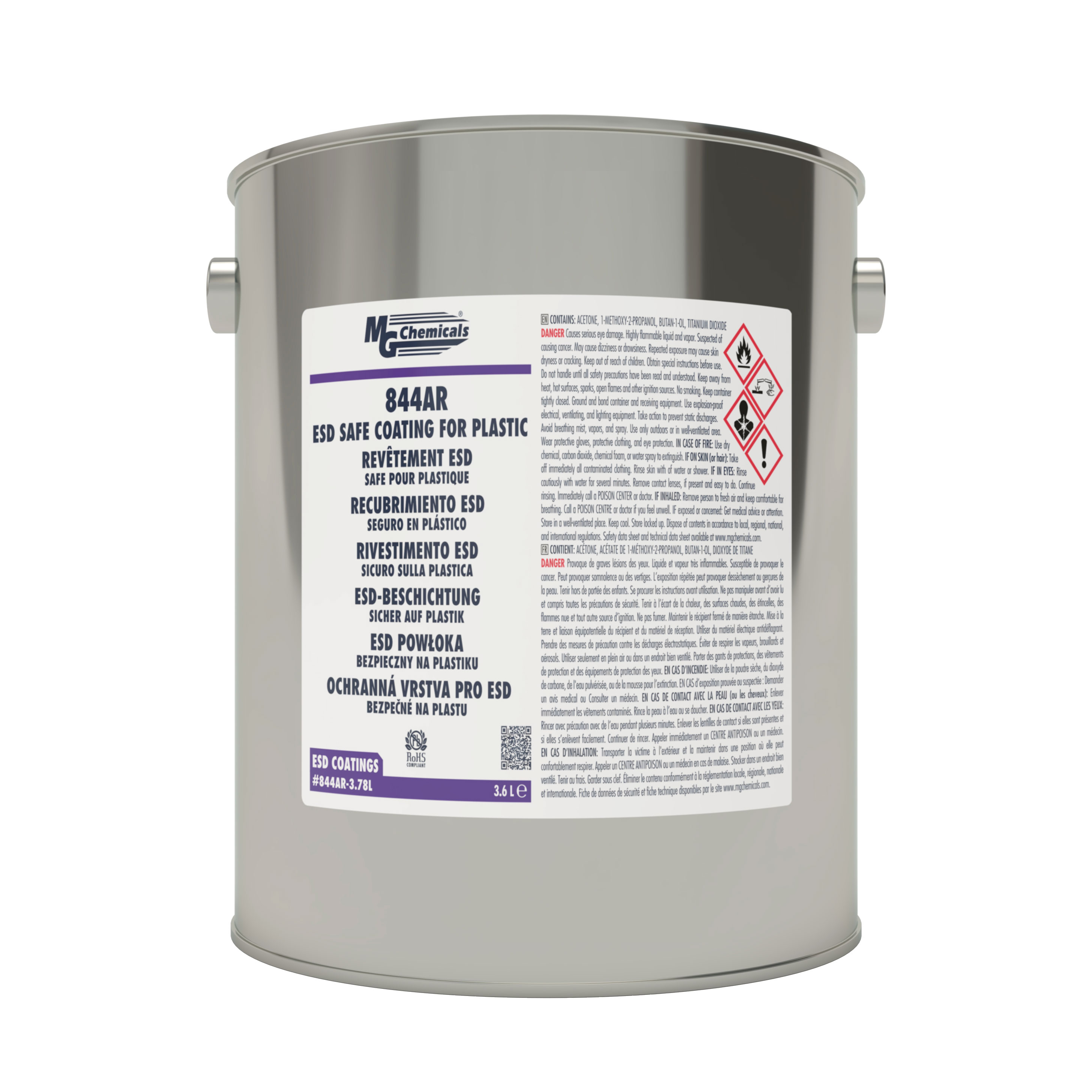 MG Chemicals 844AR-3.78L electronic component product image