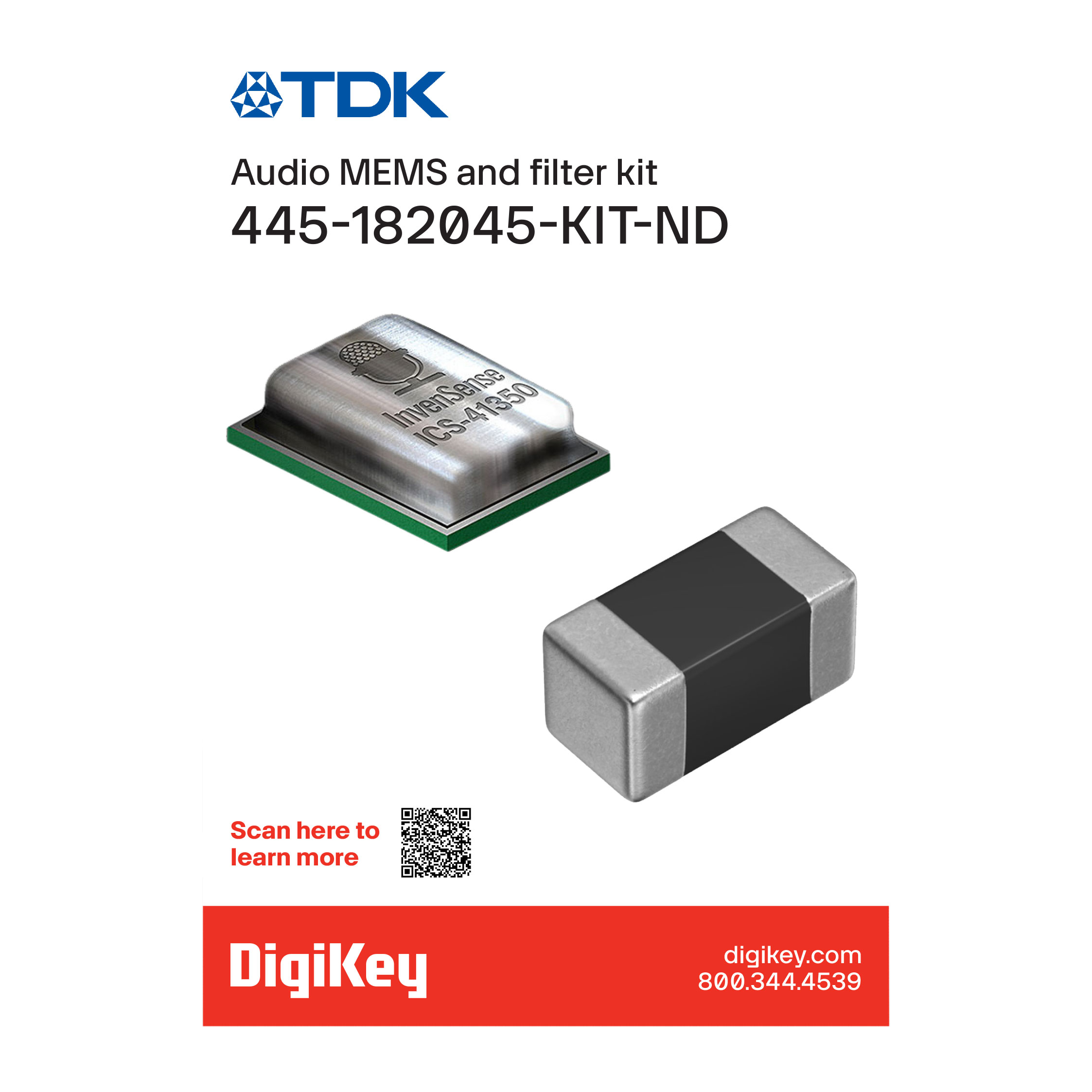 TDK AUDIO-1-KIT electronic component product image
