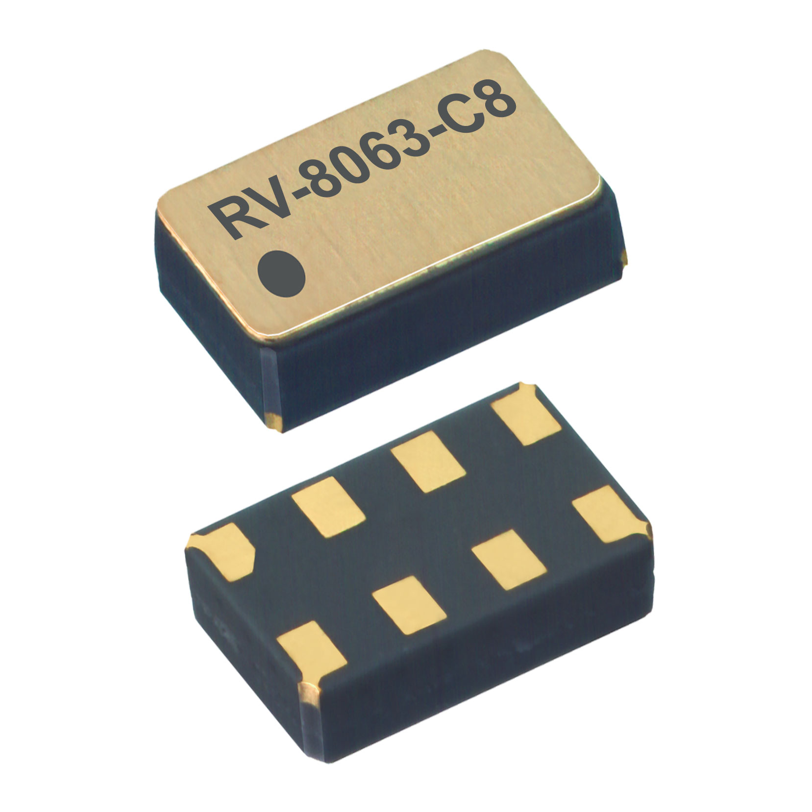 Micro Crystal AG RV-8063-C8-32.768KHZ-20PPM-TA-QA electronic component product image
