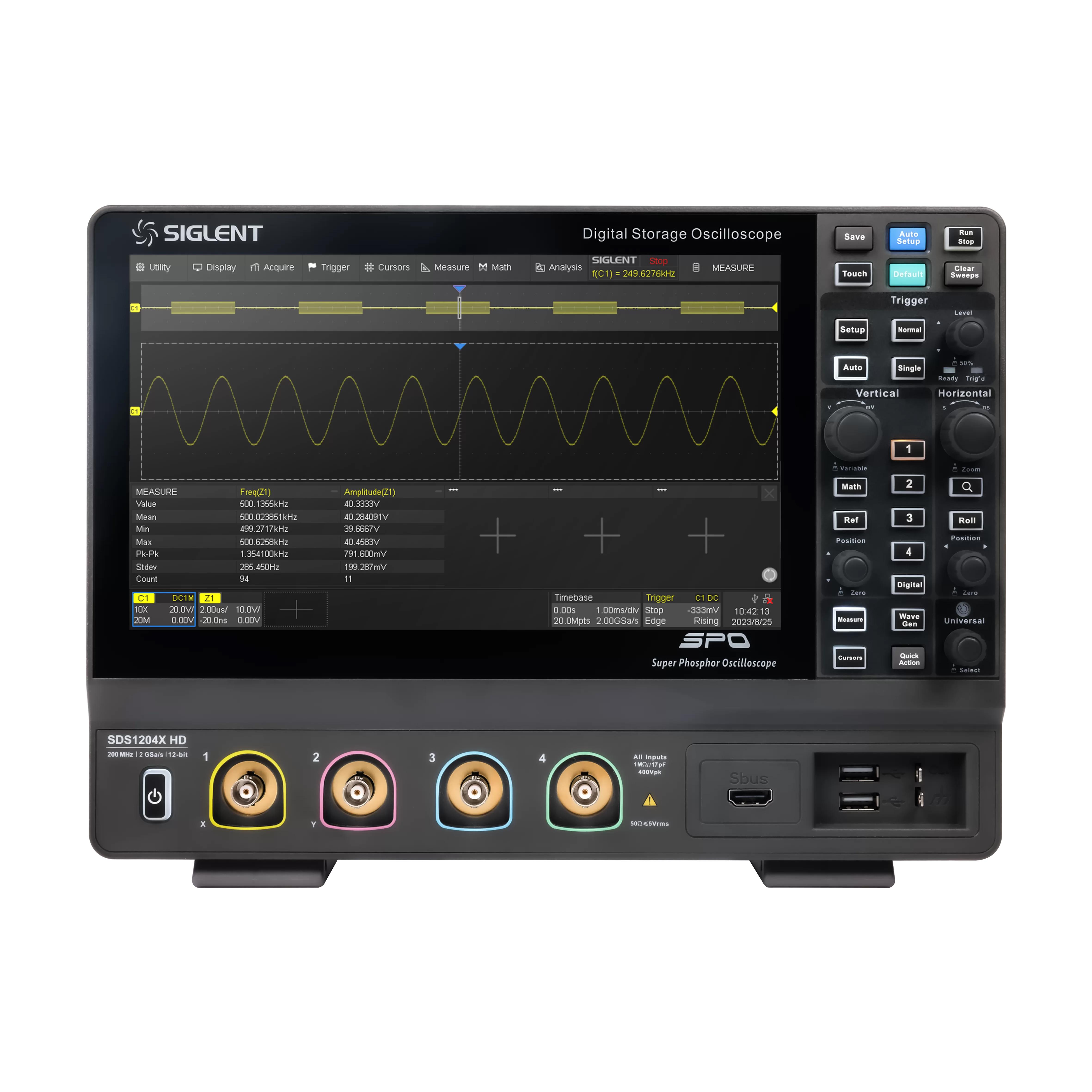 Siglent Technologies NA, Inc. SDS1104X HD electronic component product image