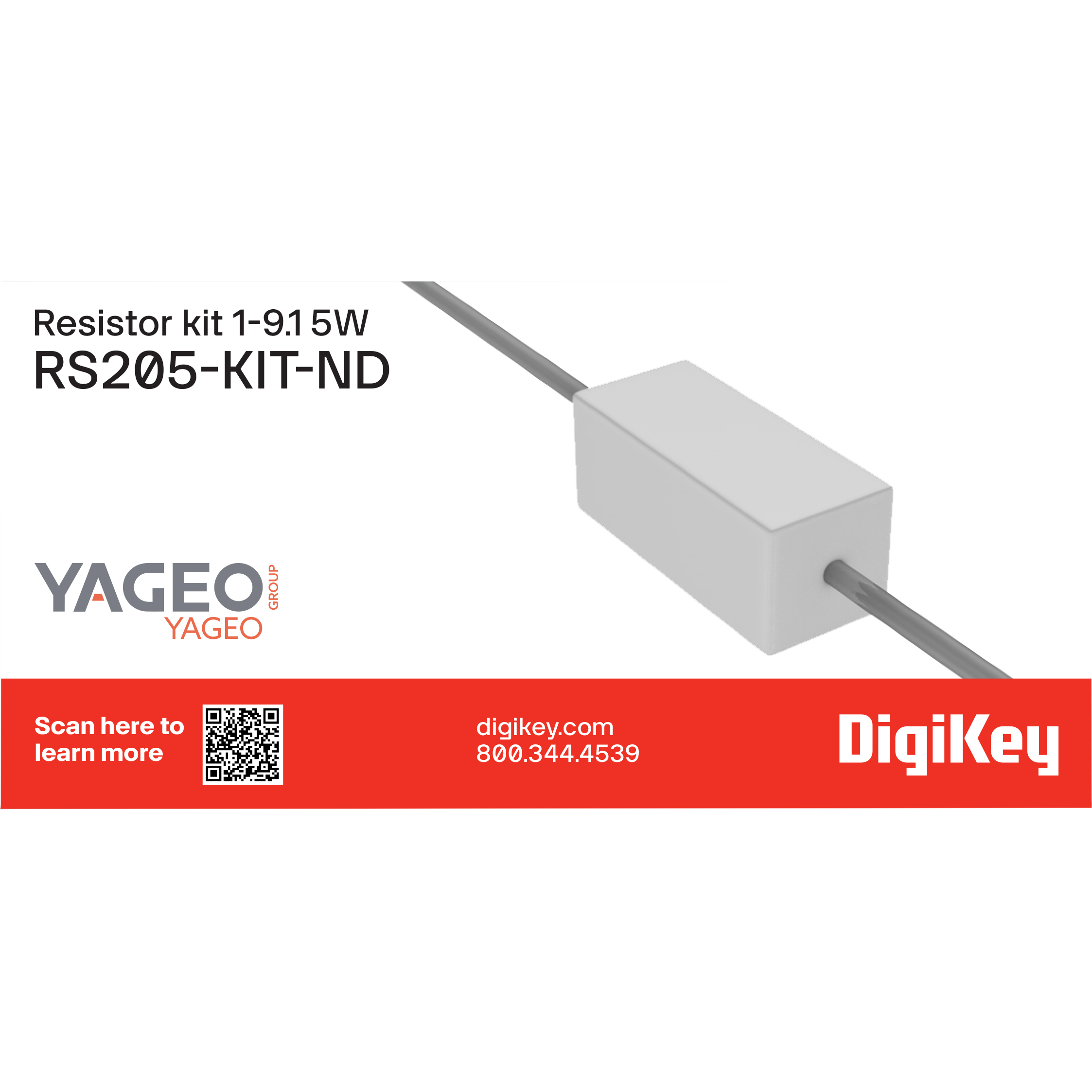 YAGEO RS205 electronic component product image