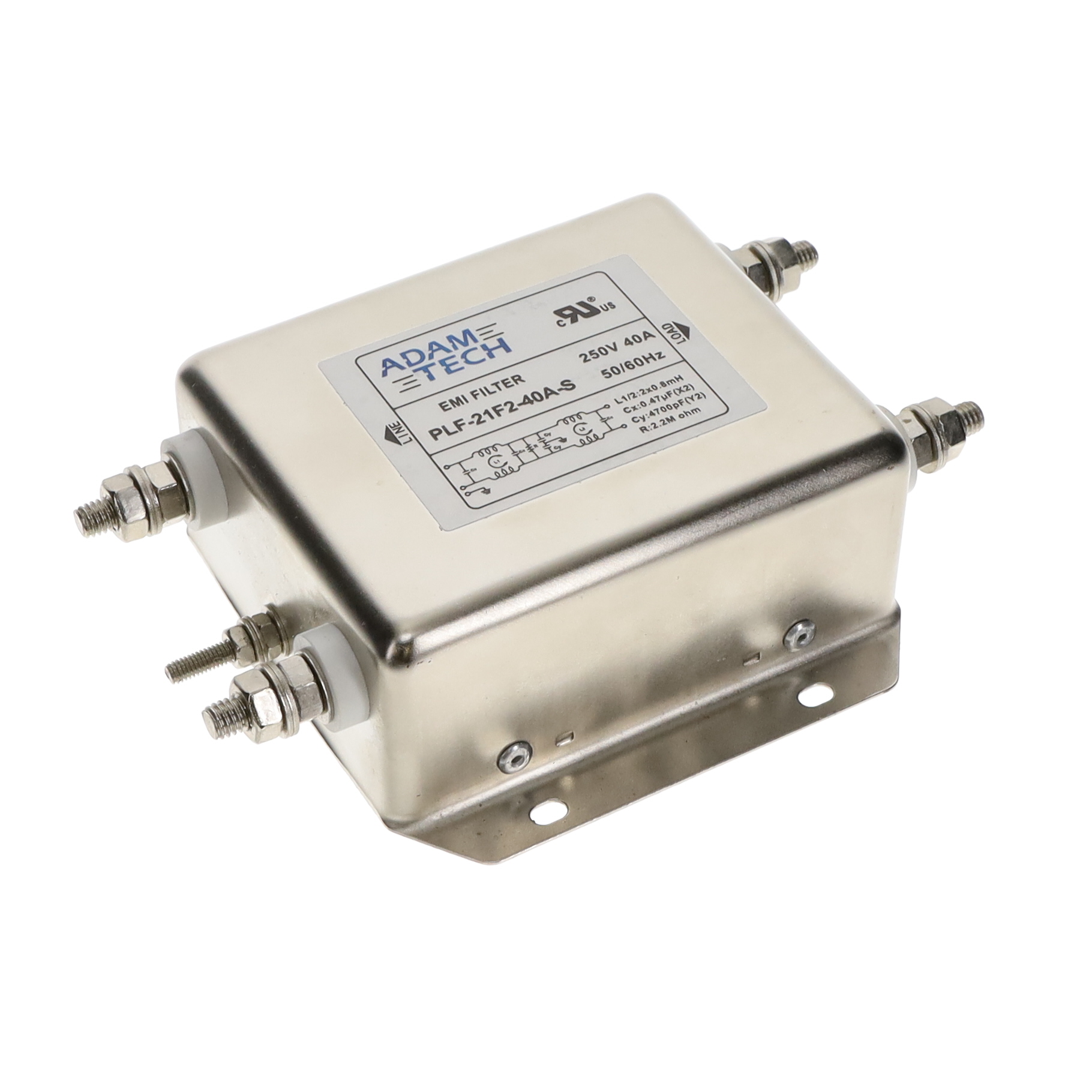 Adam Tech PLF-21F2-40A-S electronic component product image
