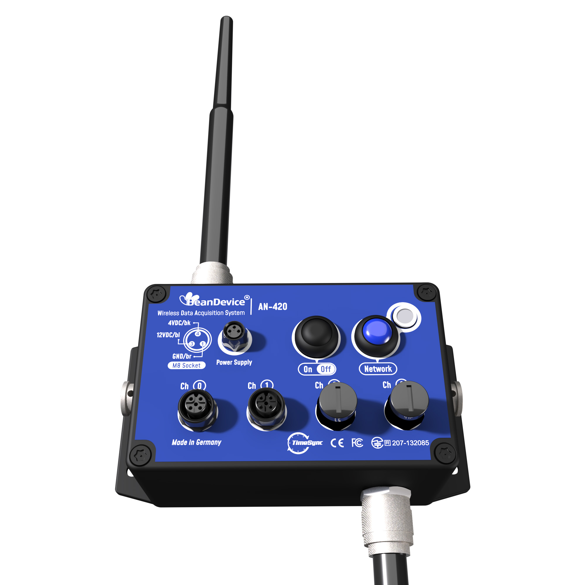 Beanair Sensors BND-2.4GHz-AN420-4CH electronic component product image