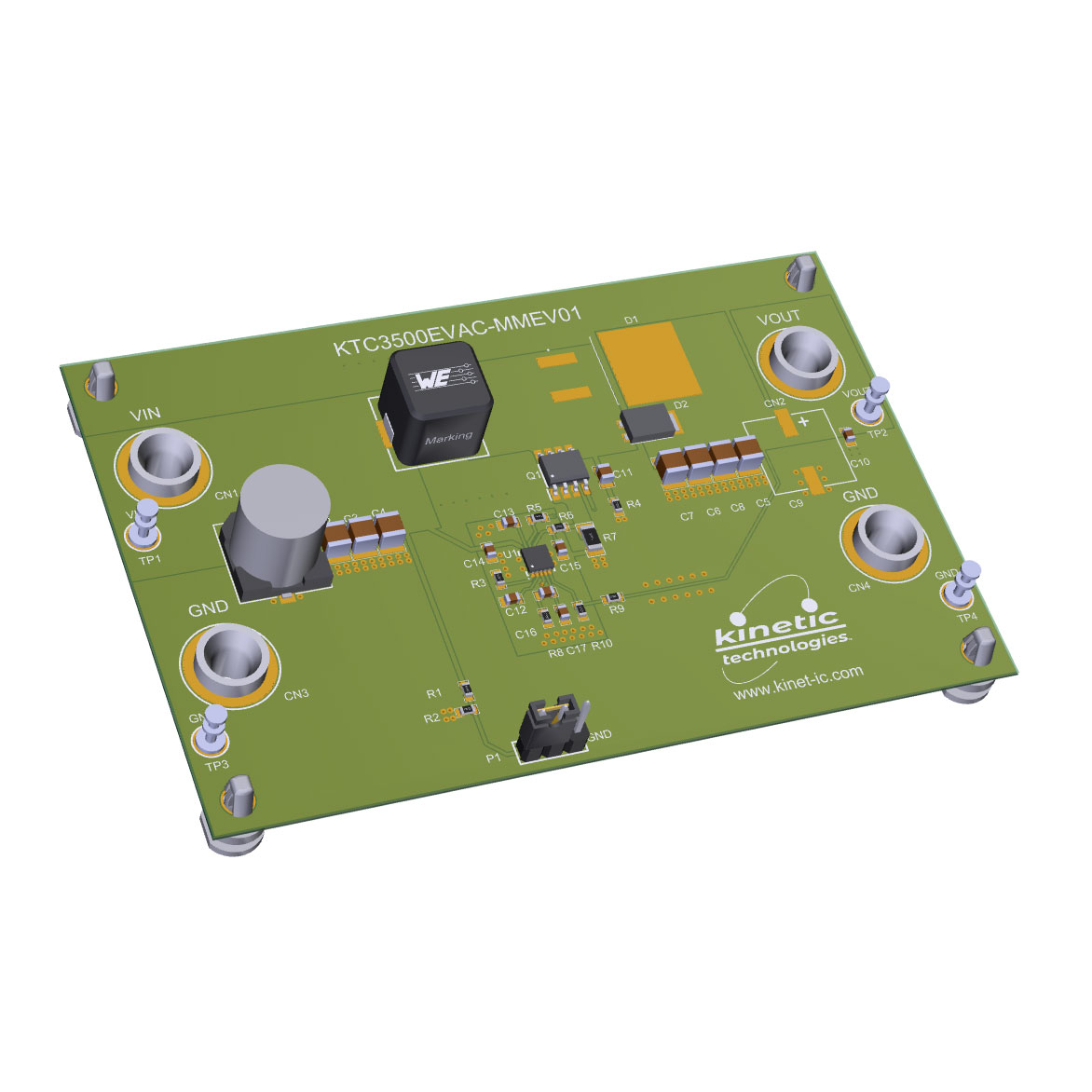 Kinetic Technologies KTC3500EVAC-MMEV01 electronic component product image