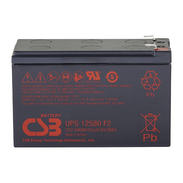 CSB Battery UPS 12580F2 electronic component product image
