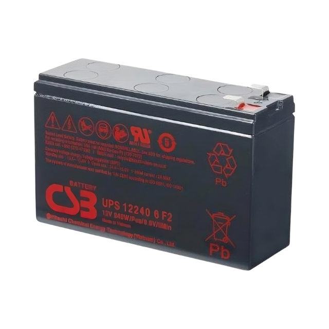 CSB Battery UPS12240 6F2 electronic component product image