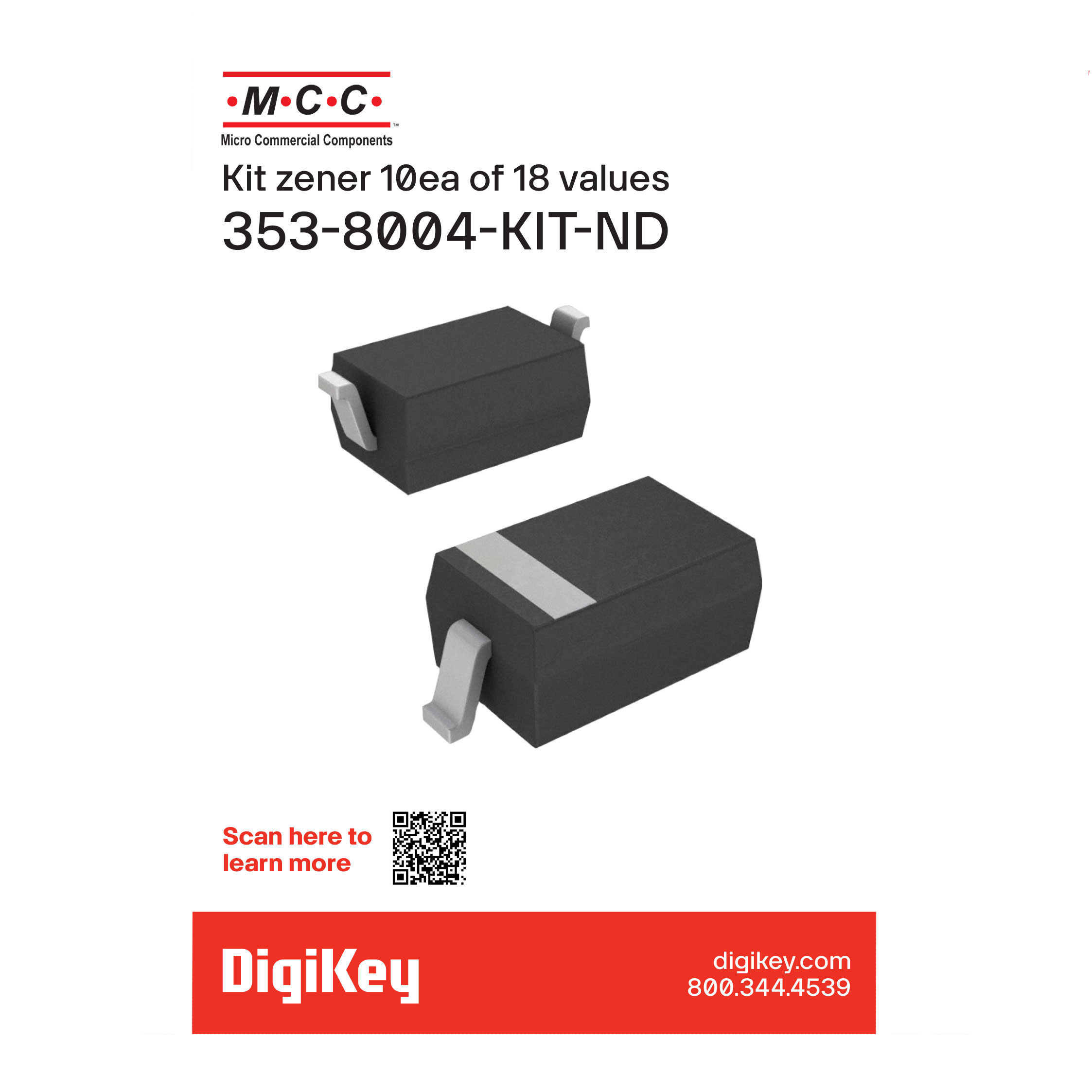 MCC (Micro Commercial Components) 353-8004-KIT electronic component product image