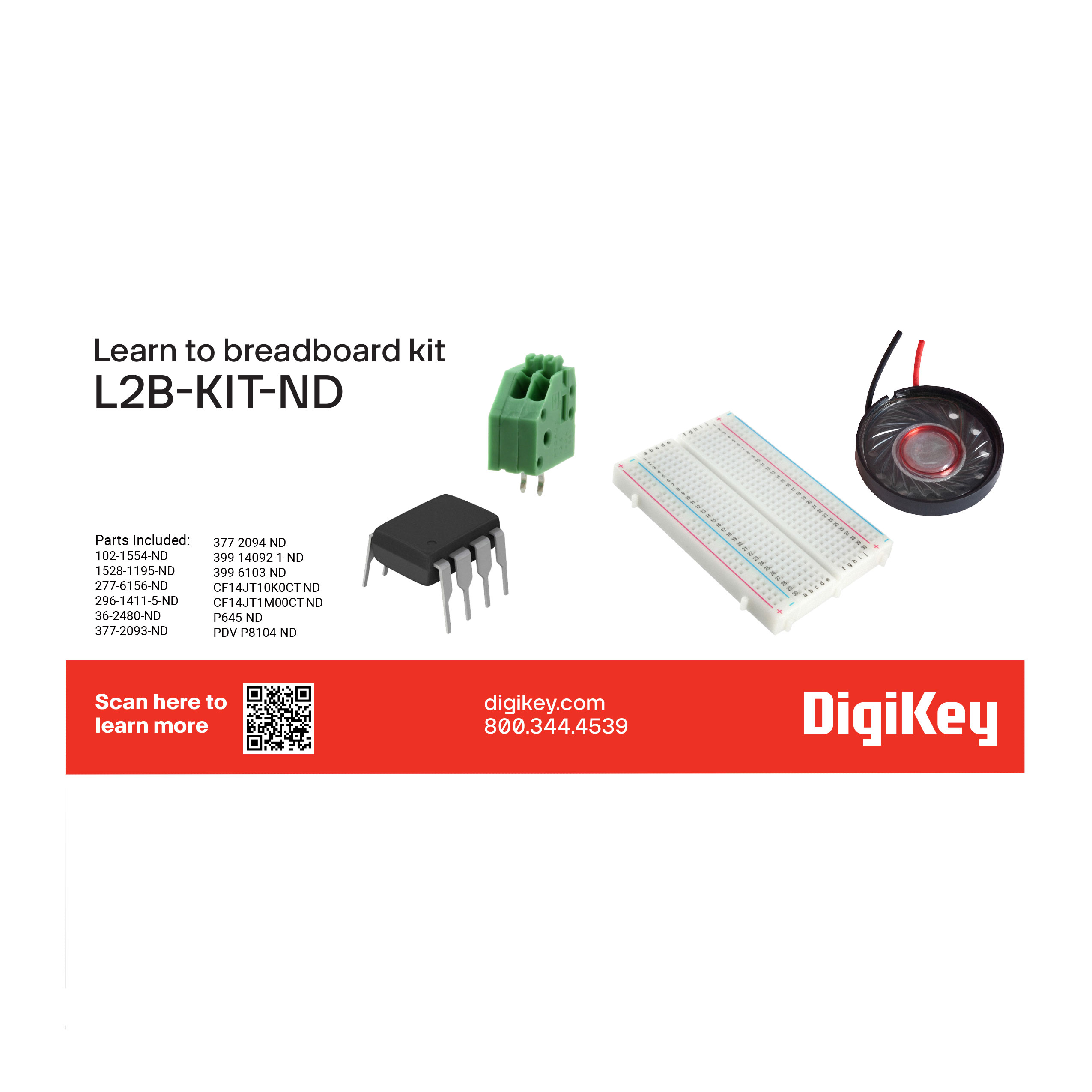DigiKey Kit (VA) L2B-KIT electronic component product image