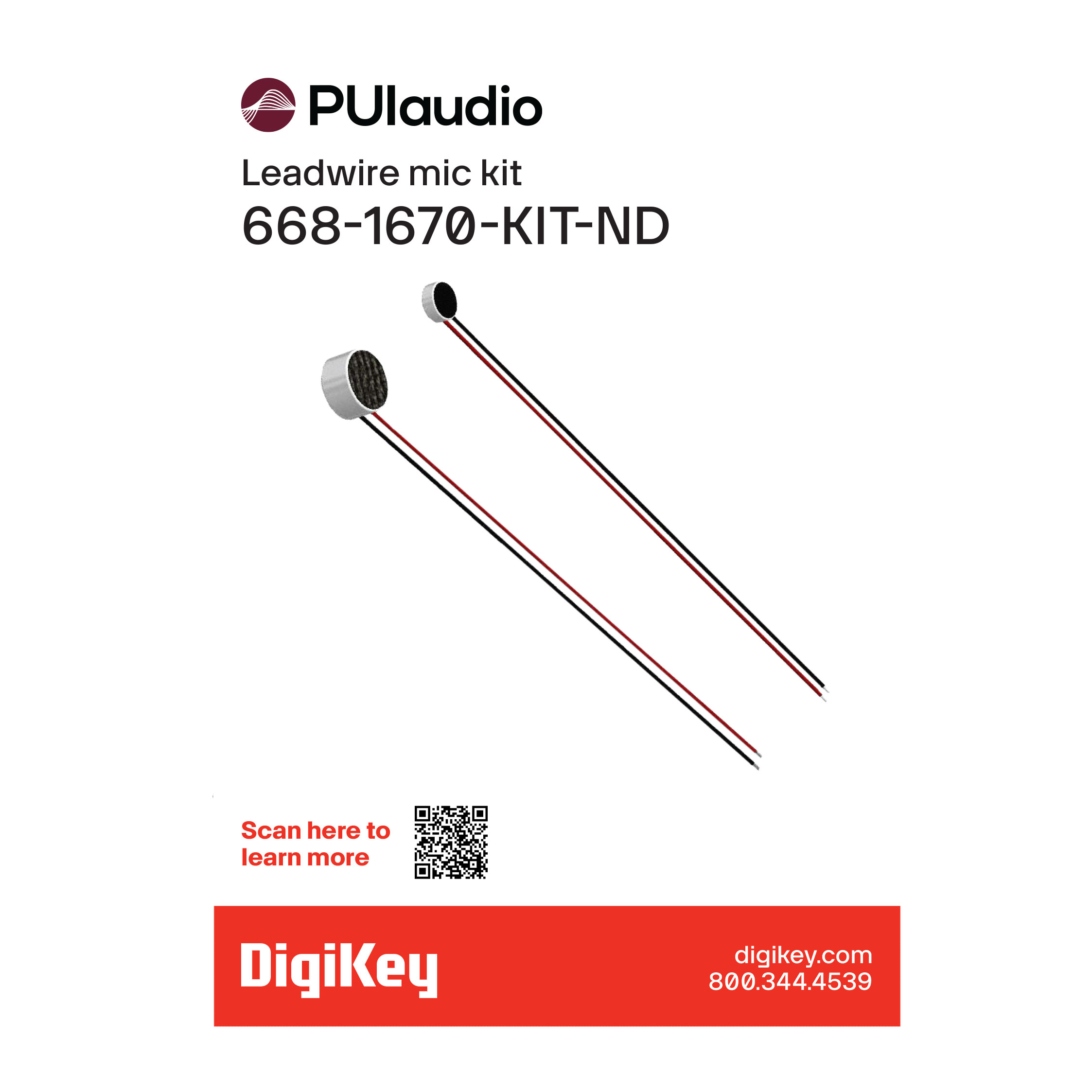PUI Audio, Inc. 668-1670-KIT electronic component product image