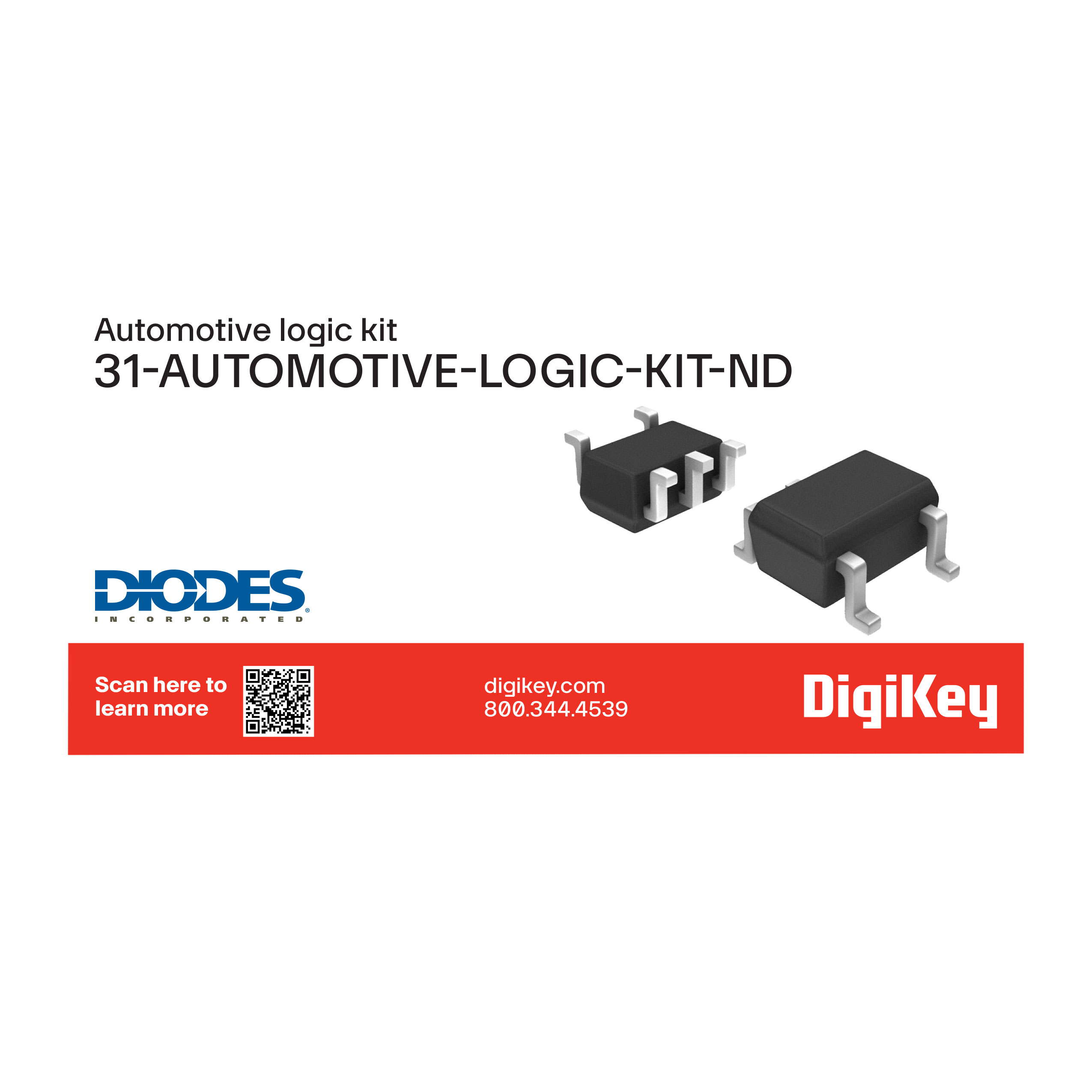 Diodes Incorporated AUTOMOTIVE-LOGIC-KIT electronic component product image