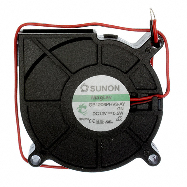 Sunon Fans GB1206PHV3-AY.GN electronic component product image