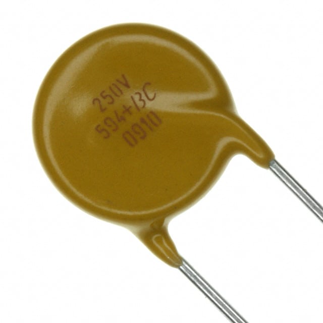 Vishay Beyschlag/Draloric/BC Components VDRS10P250BSE electronic component product image