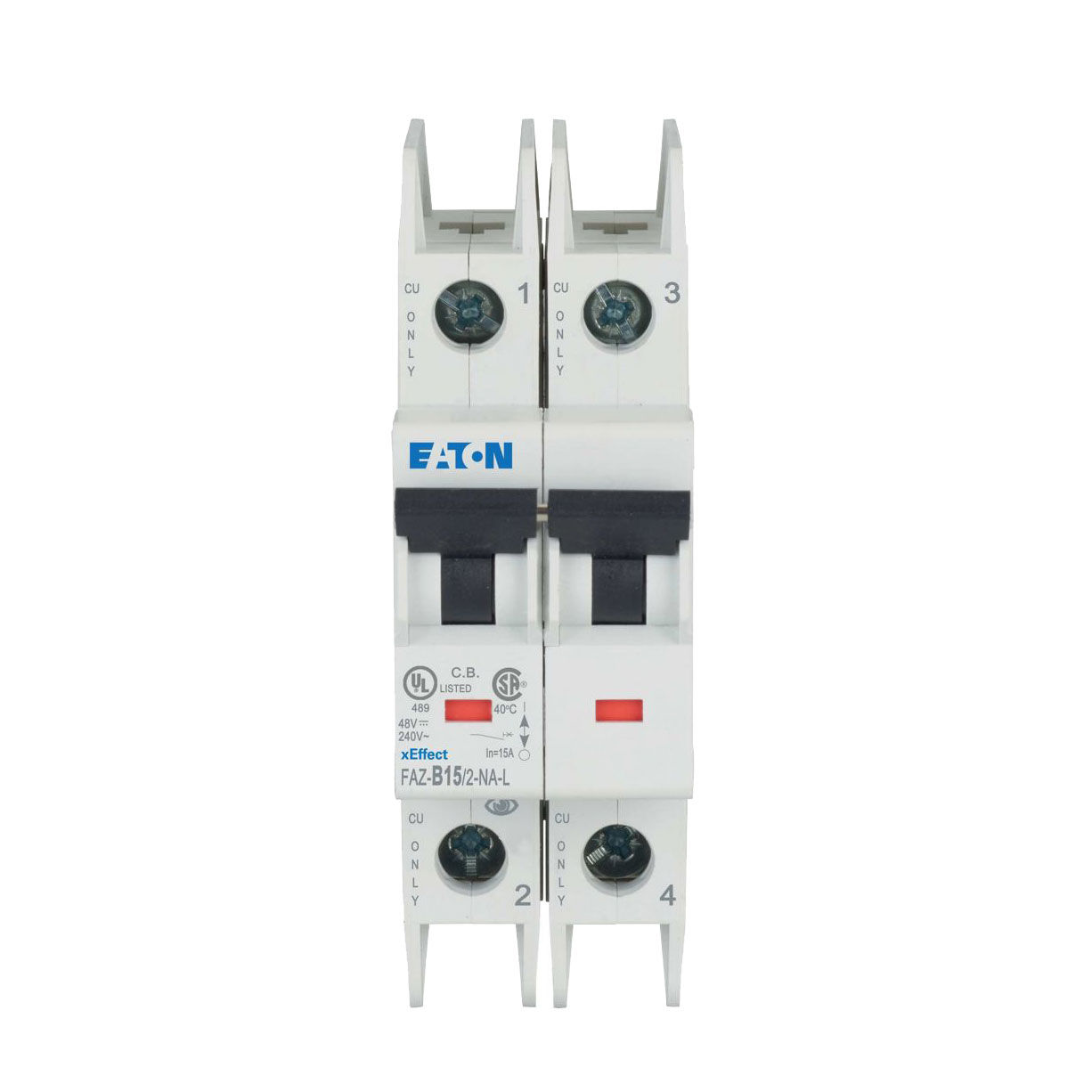 Eaton Electrical FAZ-B15/2-NA electronic component product image