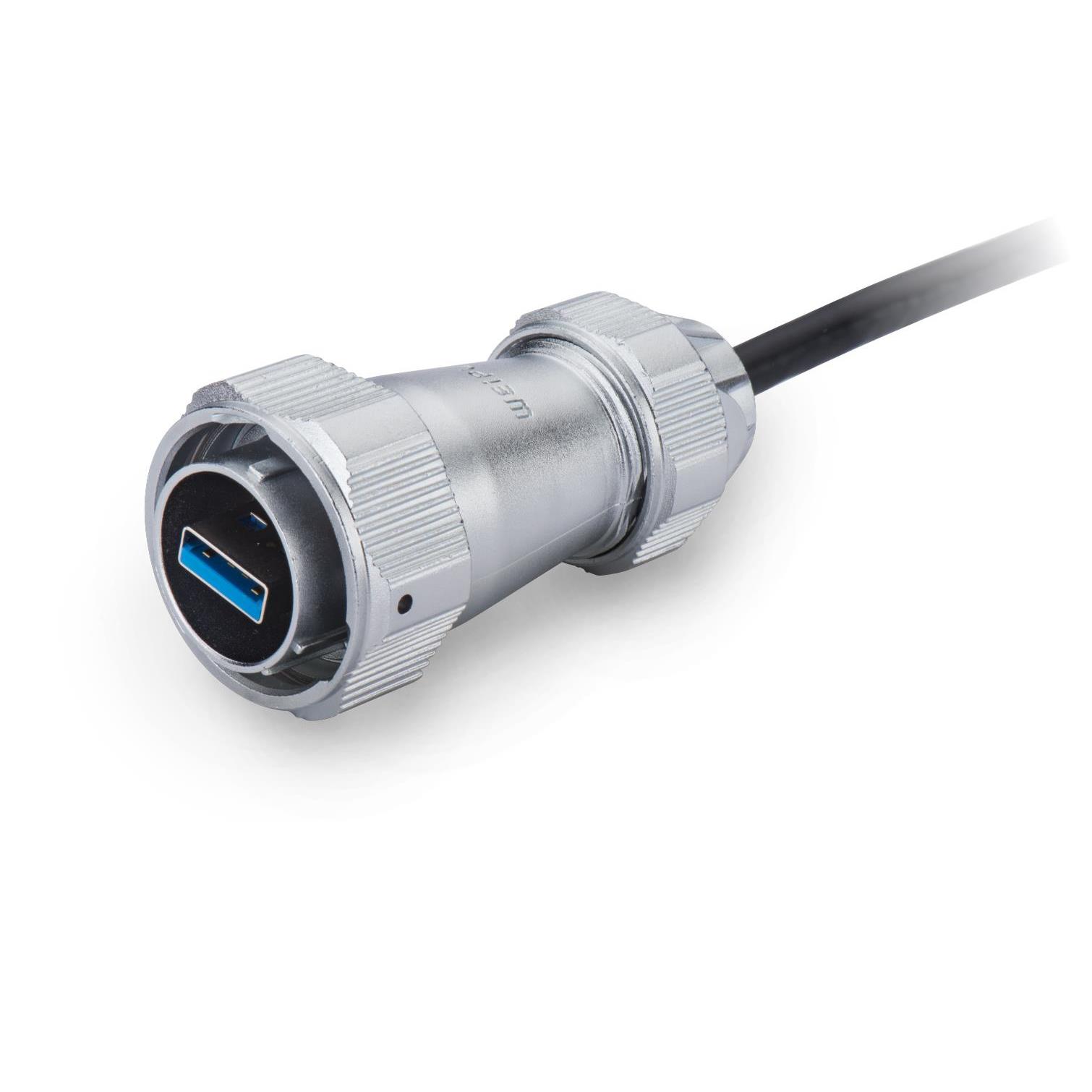 Weipu Connector WY24JUSB3.0TE-1.0M electronic component product image