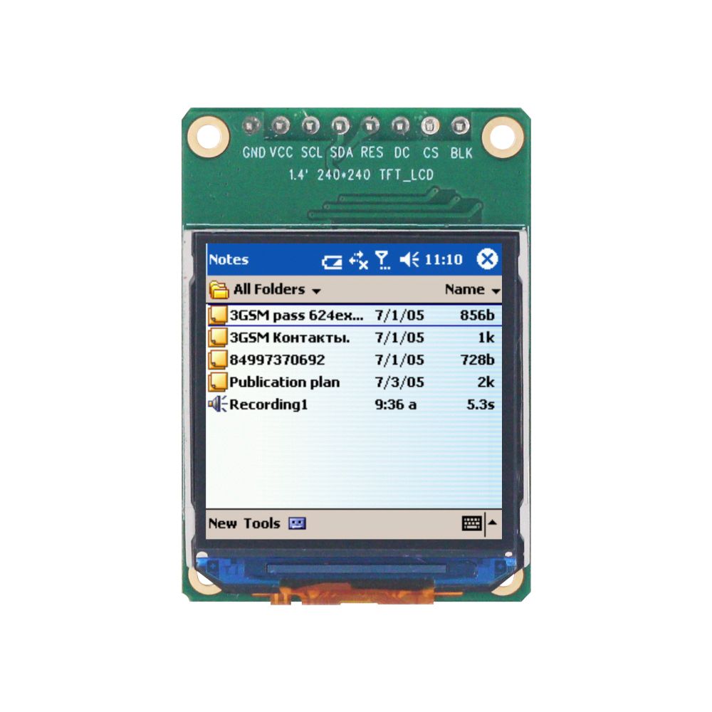 DLC Display Co.,Ltd DLC0140AZP03SF-1 electronic component product image