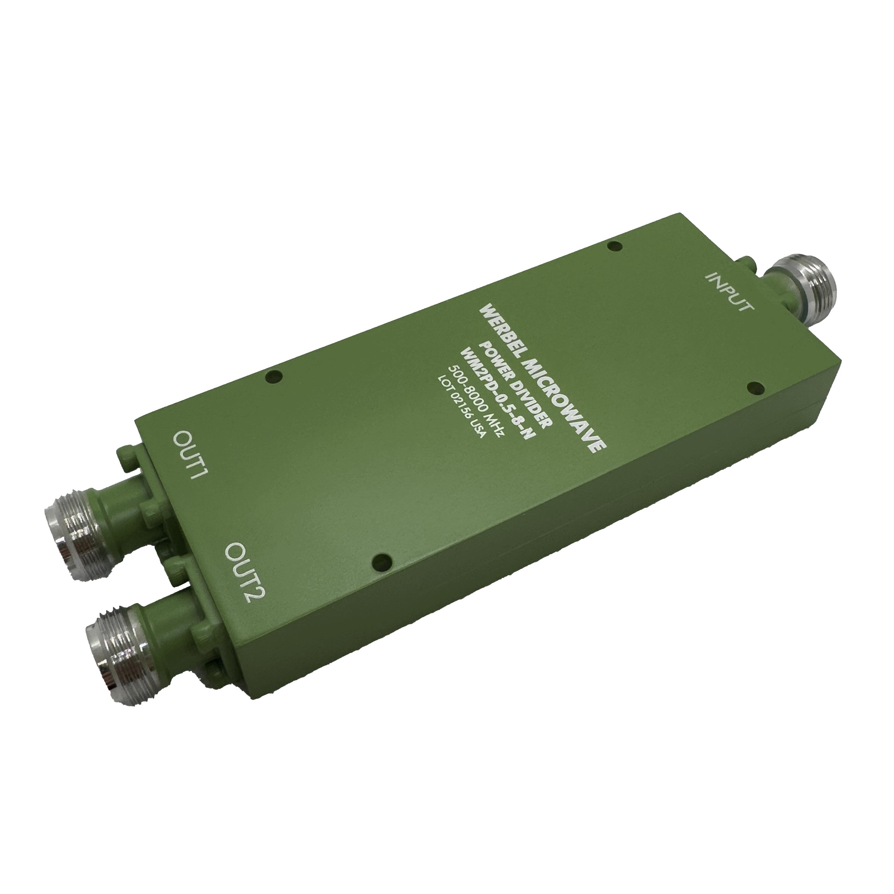 Werbel Microwave LLC WM2PD-0.5-8-N electronic component product image