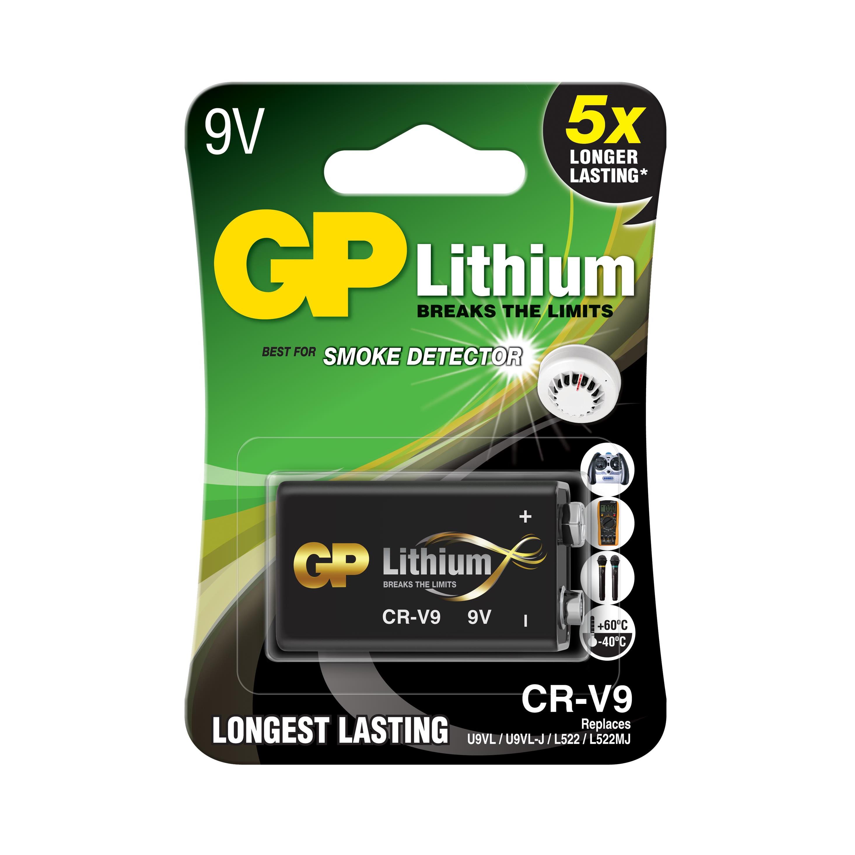 GP BATTERIES (Americas) Inc. CRV9 electronic component product image