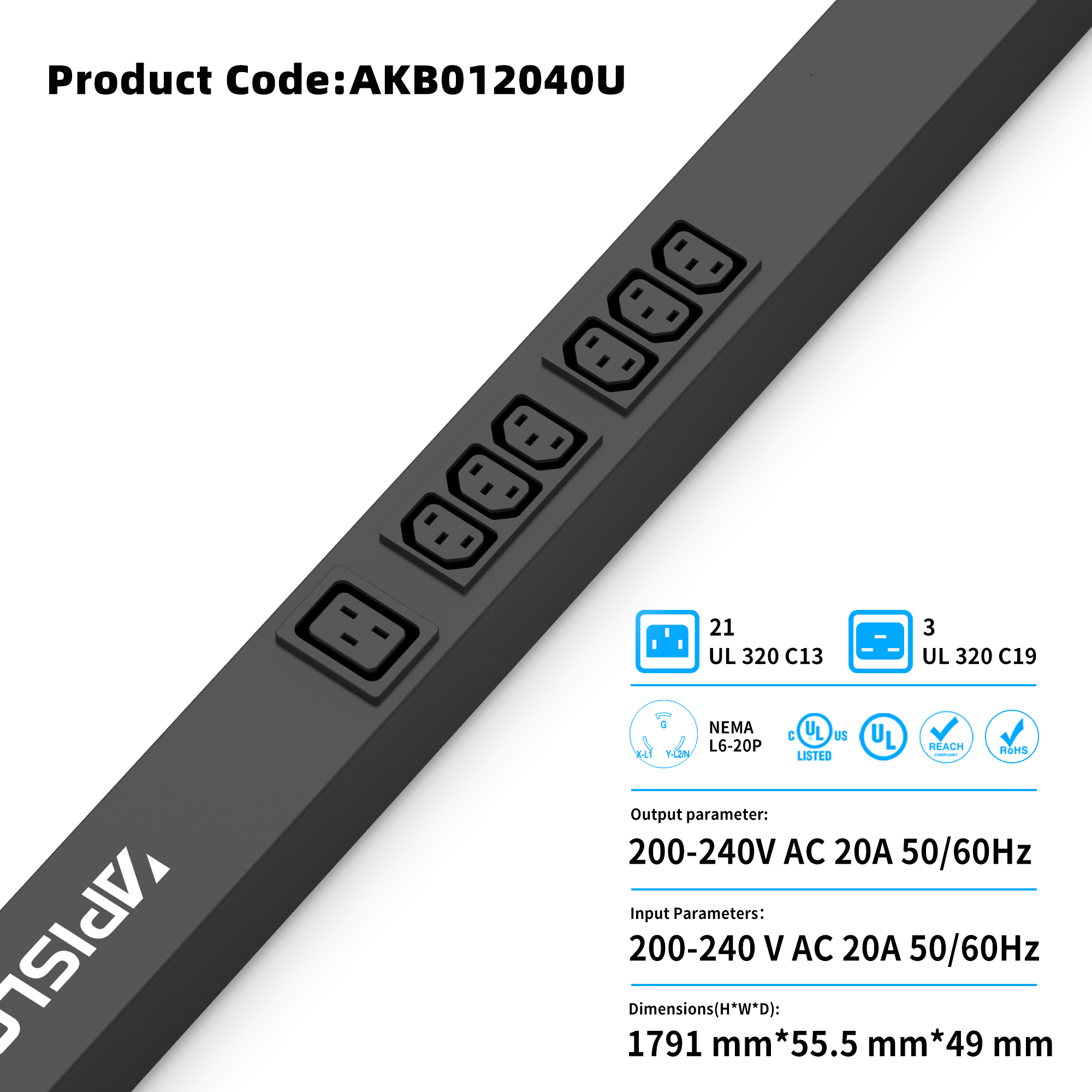 ApisLogik AKB012040U electronic component product image