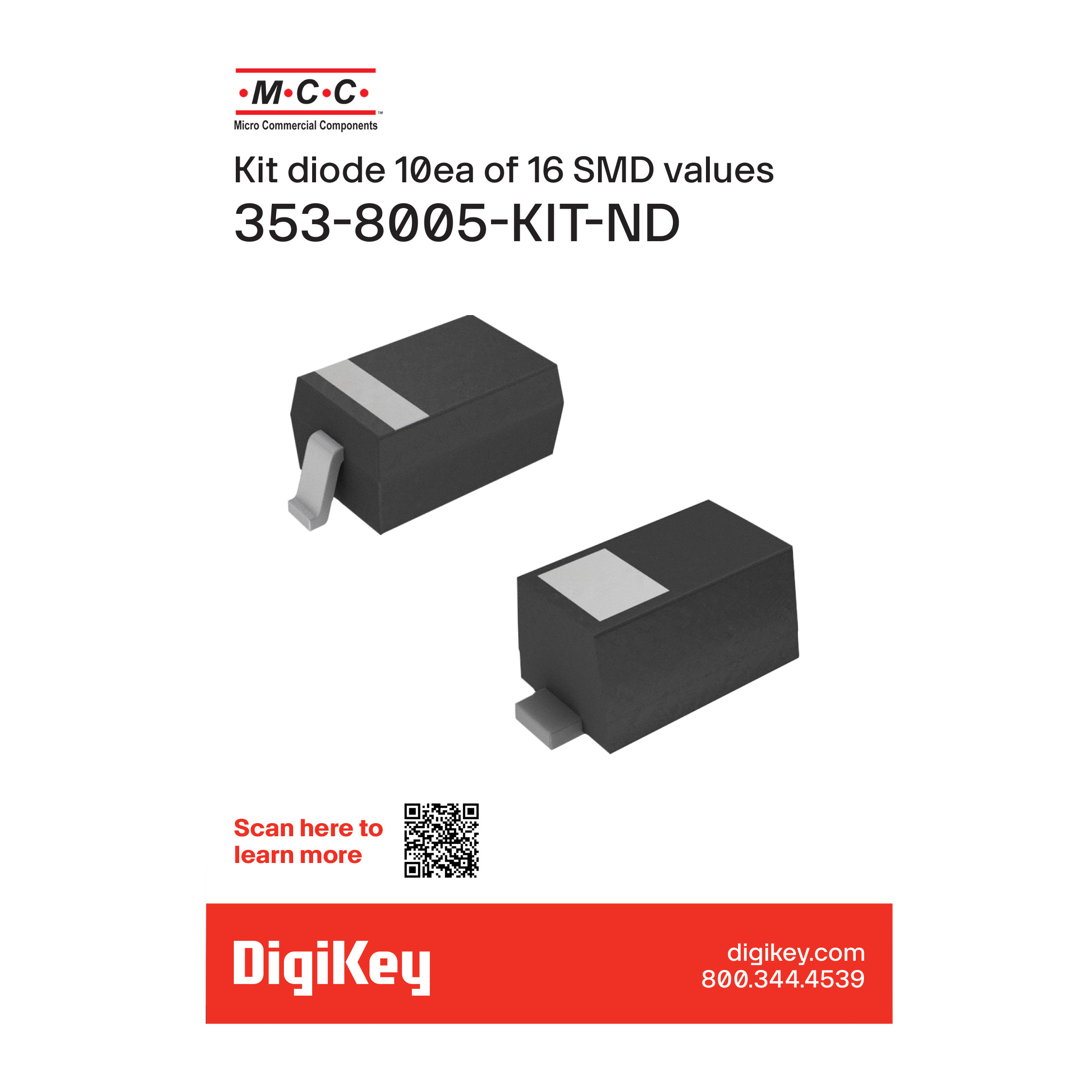 MCC (Micro Commercial Components) 353-8005-KIT electronic component product image
