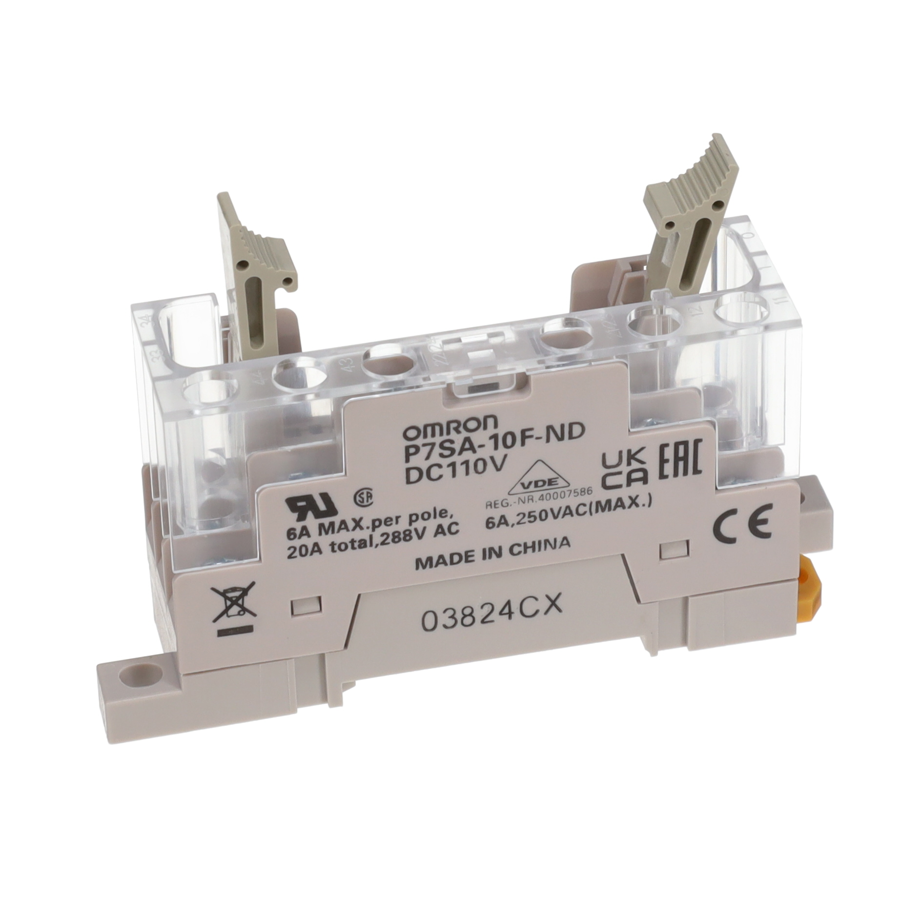 Omron Automation and Safety P7SA-10F-ND DC110 electronic component product image