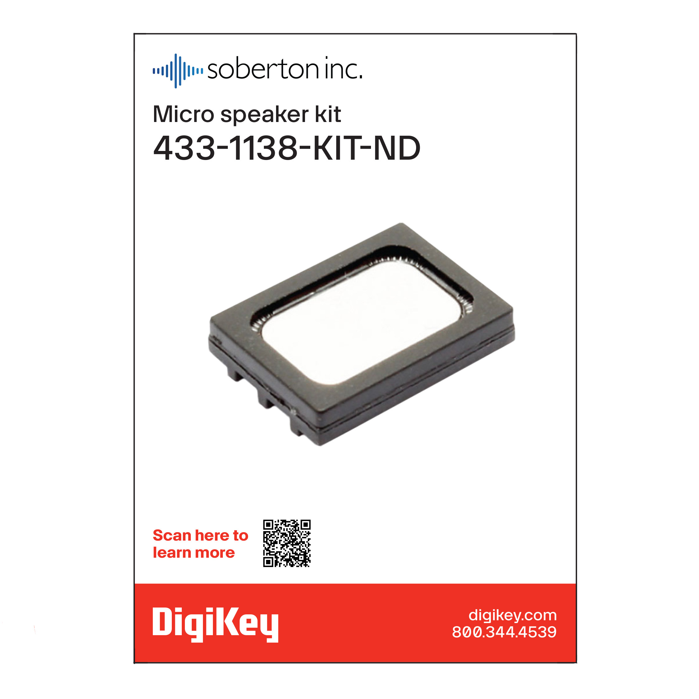 Soberton Inc. 433-1138-KIT electronic component product image