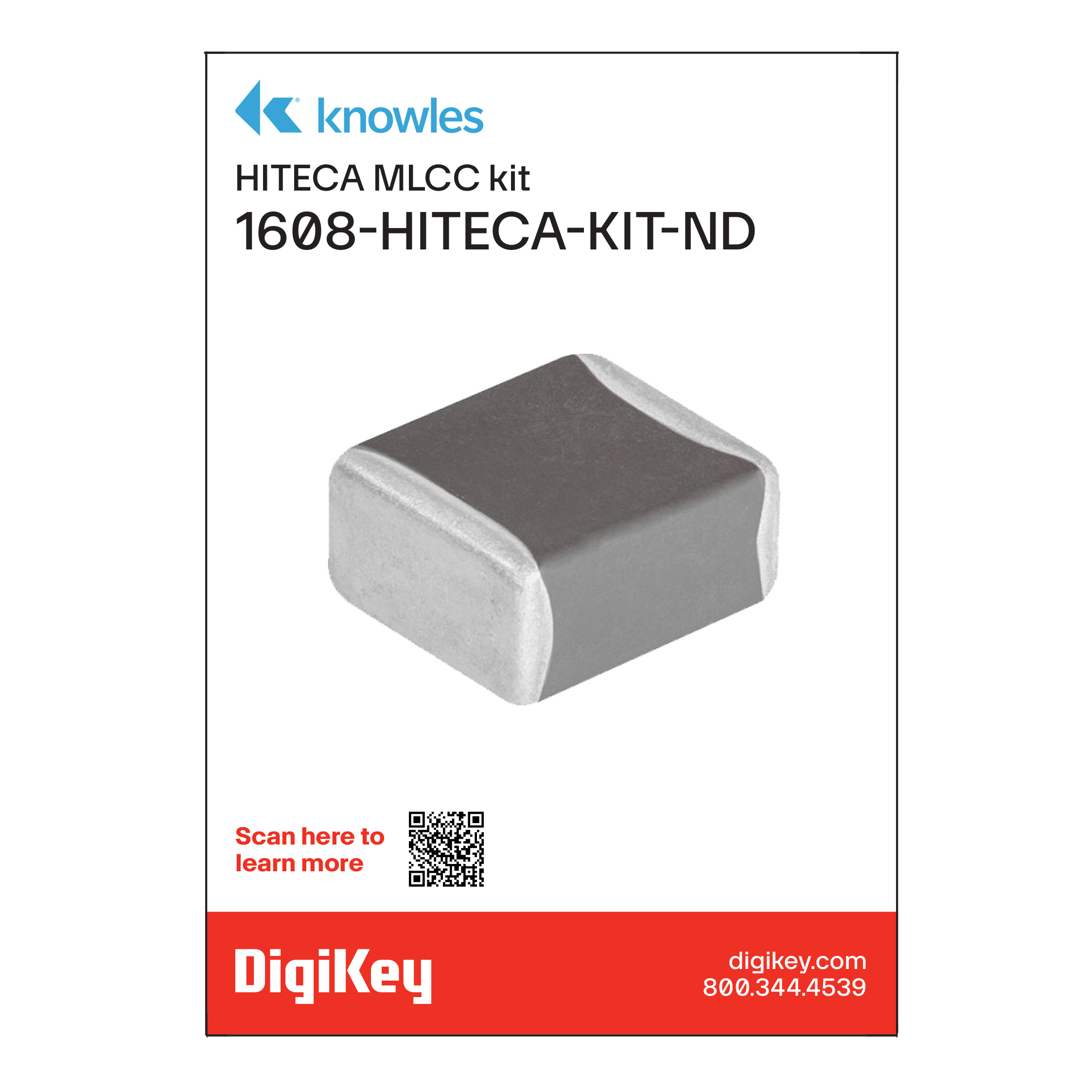 Knowles Syfer HITECA-KIT electronic component product image