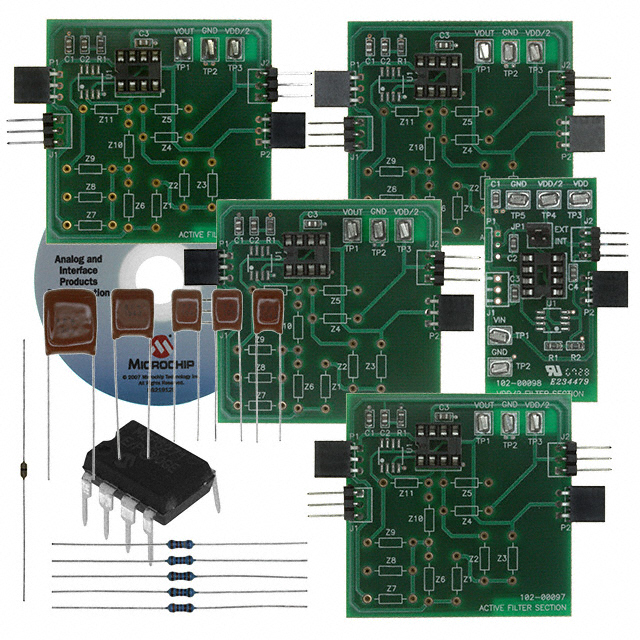 Microchip Technology MCP6XXXDM-FLTR electronic component product image