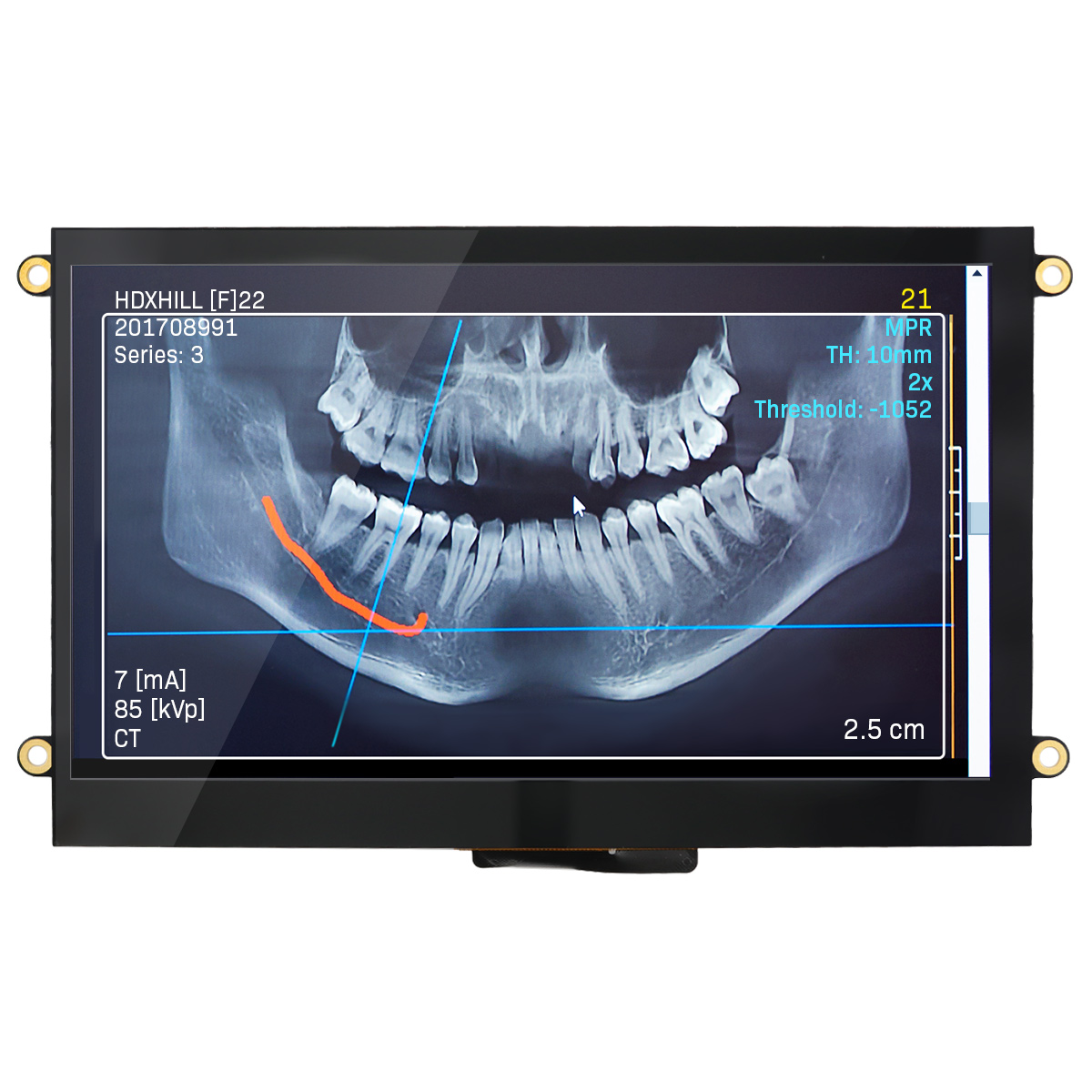 Newhaven Display Intl NHD-7.0-800480FT-CSXP-CTP electronic component product image