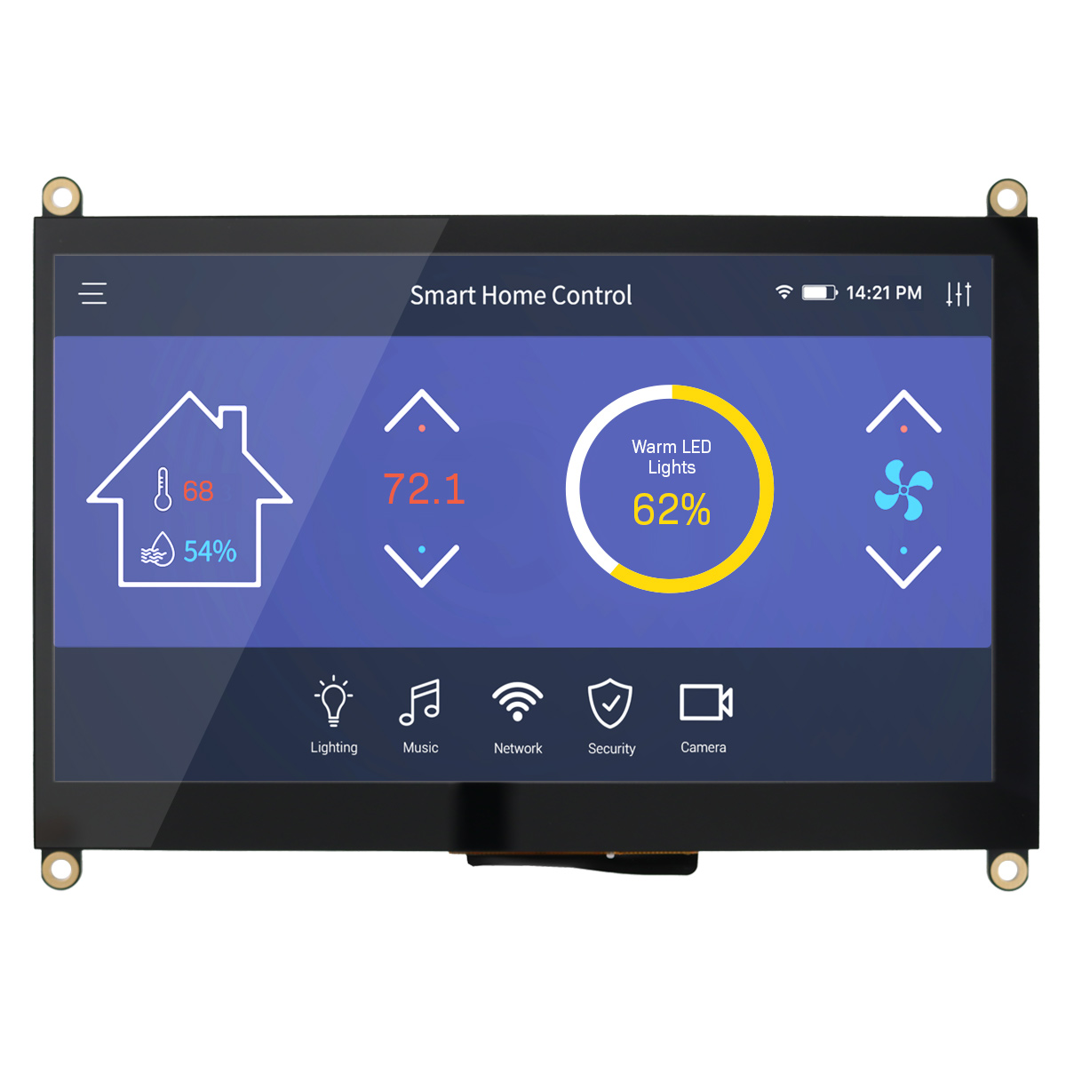 Newhaven Display Intl NHD-7.0CTP-CAPE-P electronic component product image
