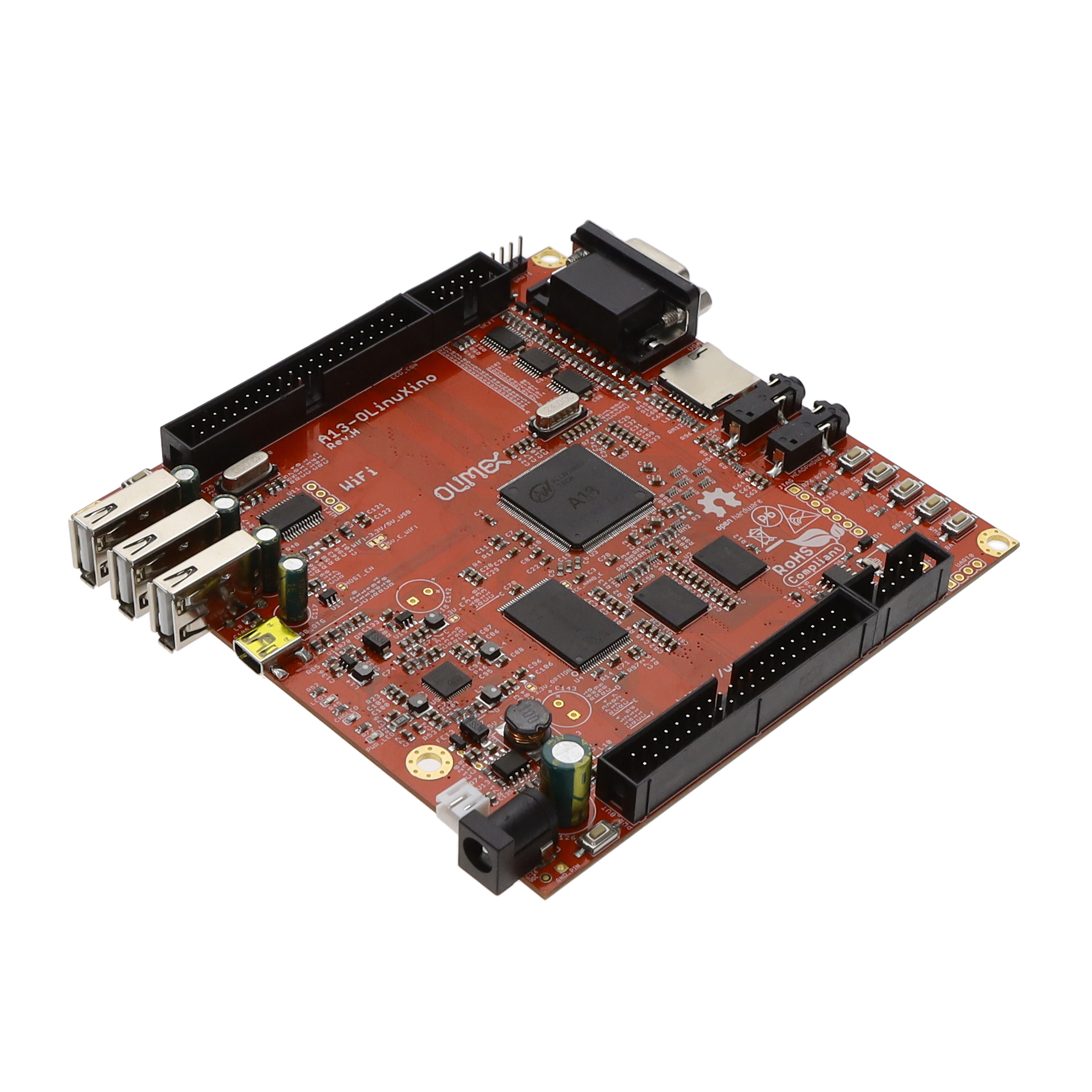 Olimex LTD A13-OLINUXINO-N8GB electronic component product image