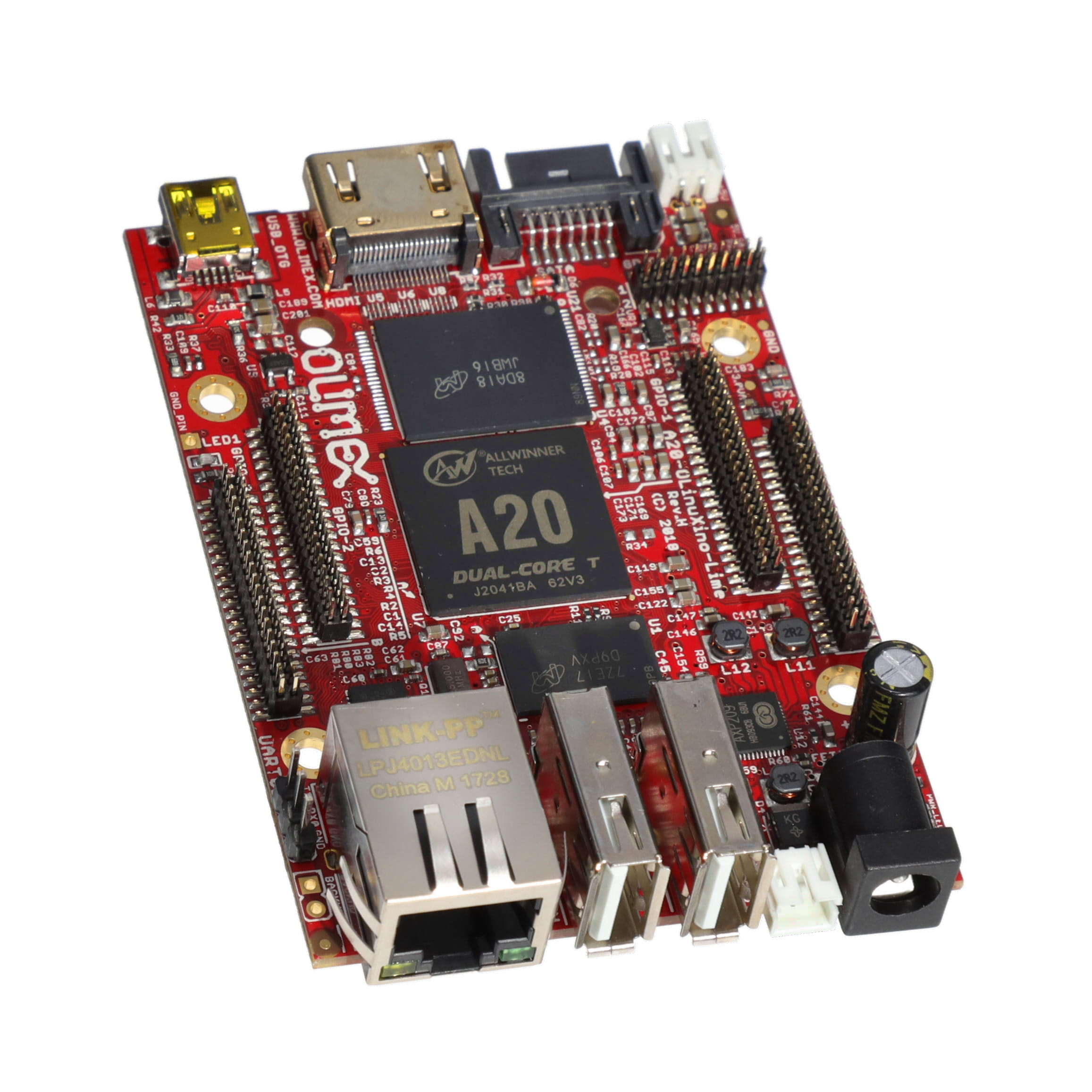 Olimex LTD A20-OLINUXINO-LIME-E4GS16M electronic component product image