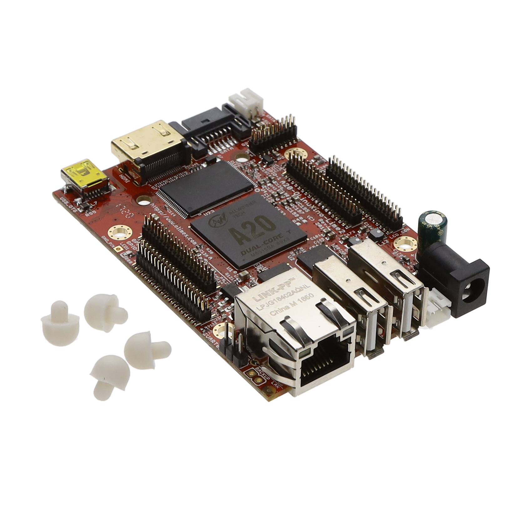 Olimex LTD A20-OLINUXINO-LIME2-N8G electronic component product image