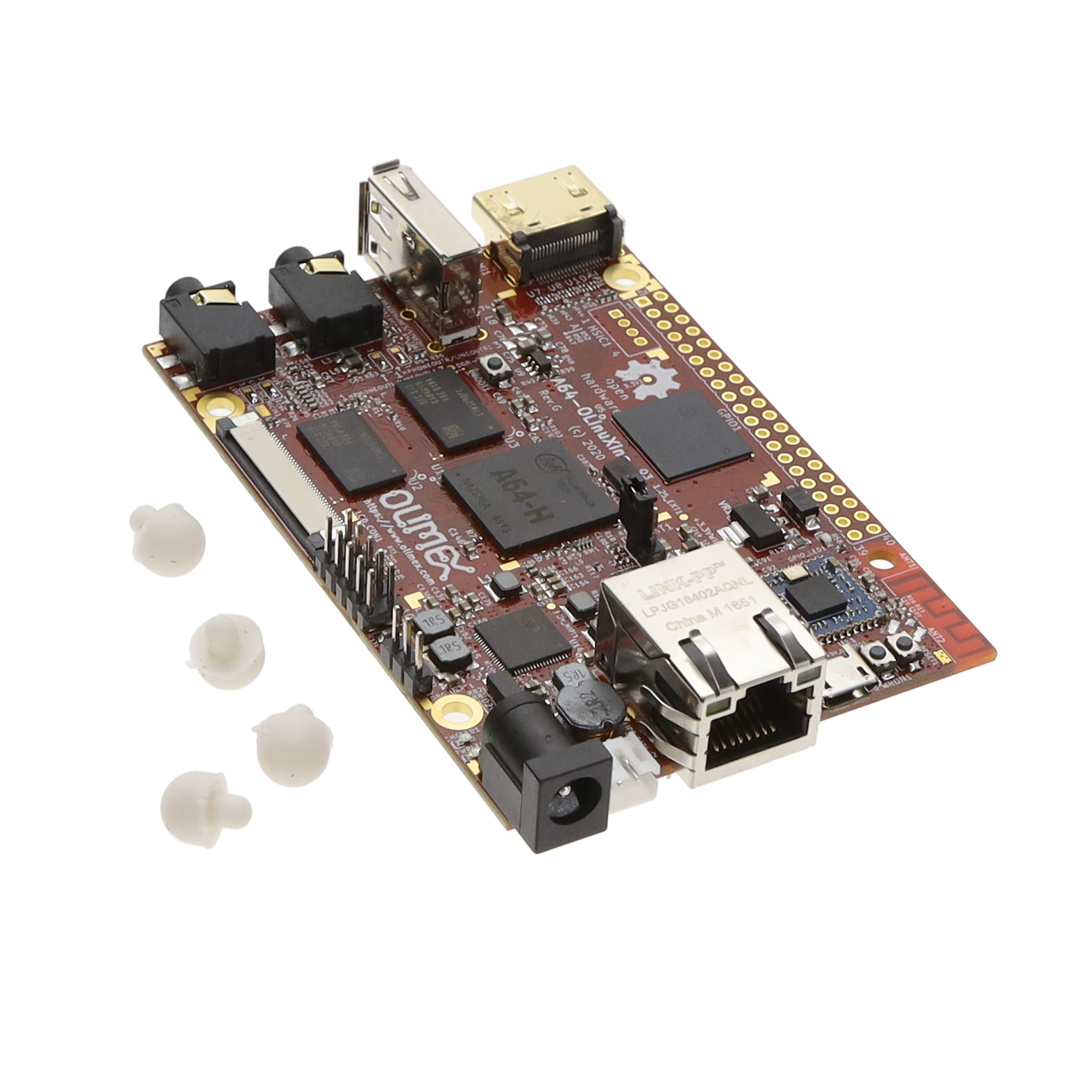 Olimex LTD A64-OLINUXINO-1GE16GW electronic component product image