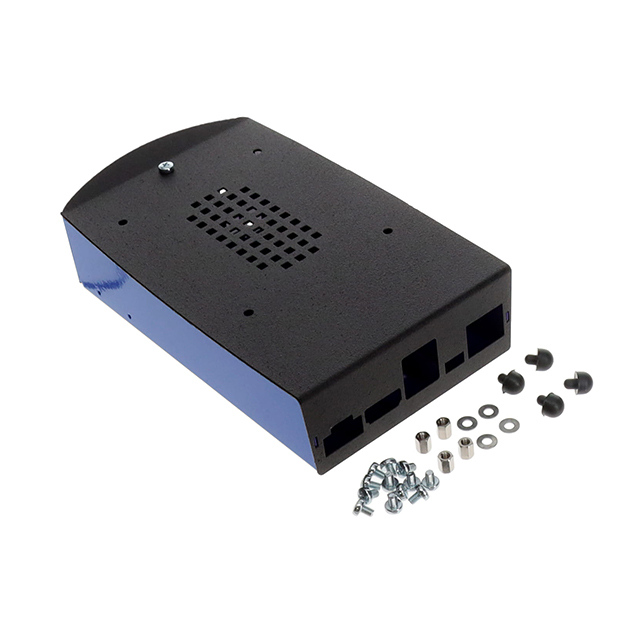 Olimex LTD BOX-MICRO-B-BLACK-BLUE electronic component product image