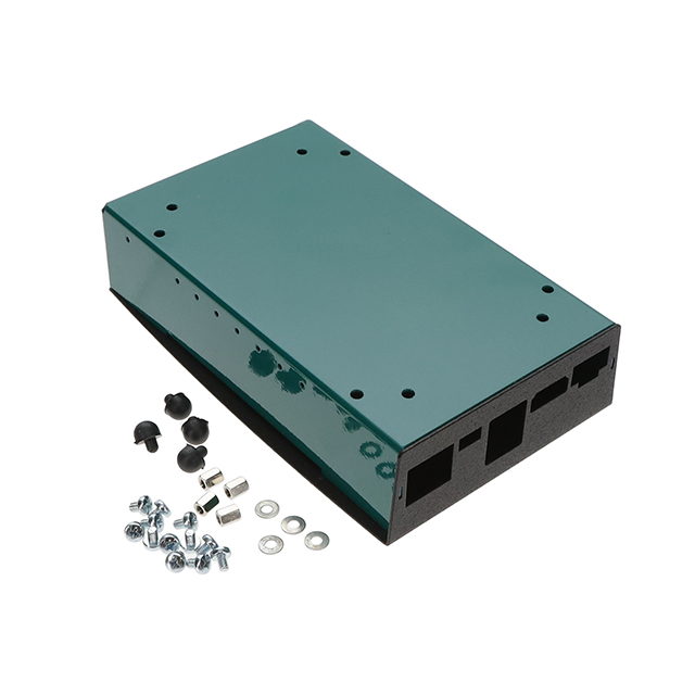 Olimex LTD BOX-MICRO-B-BLACK-GREEN electronic component product image